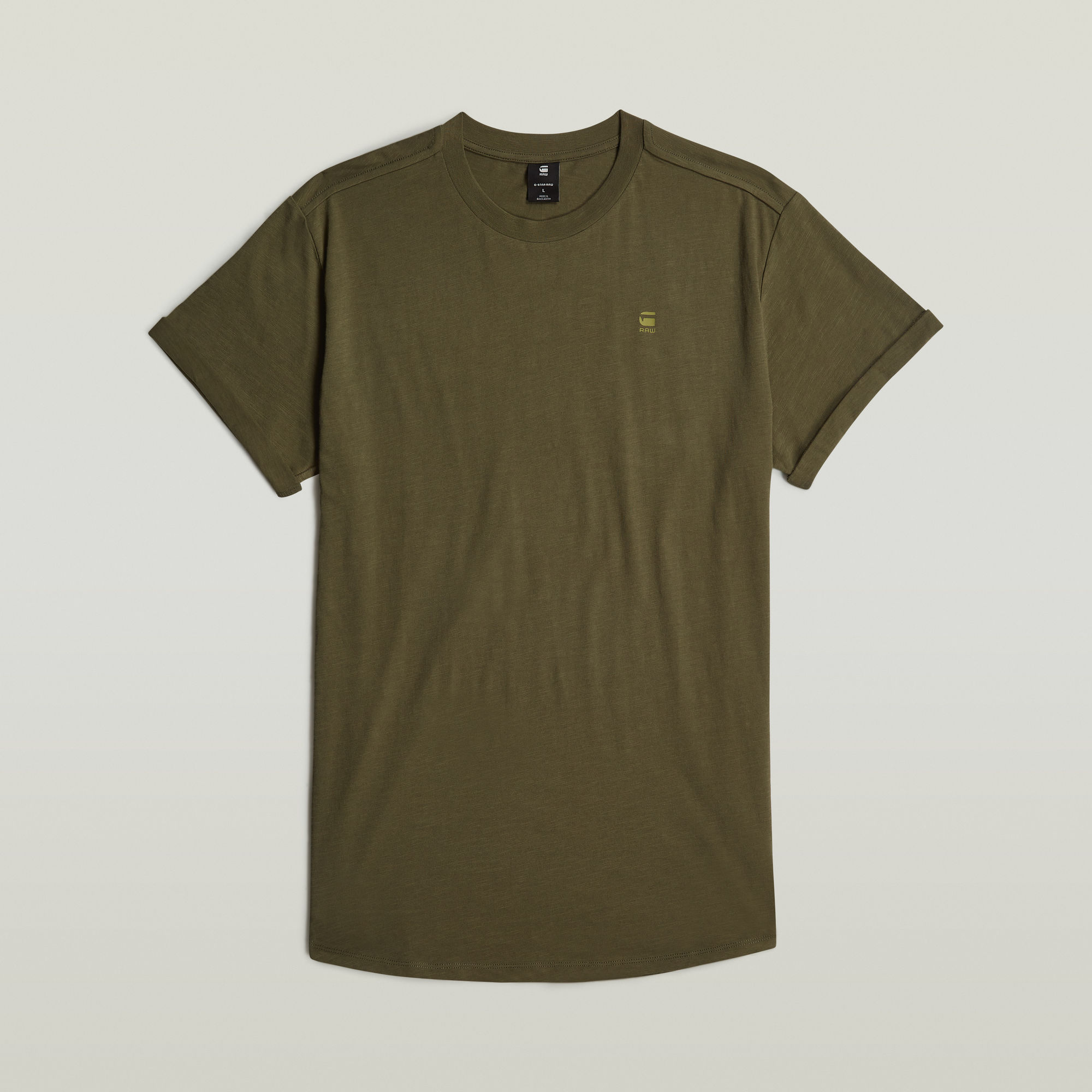 G-Star RAW Lash Back Graphic T-Shirt Groen Heren