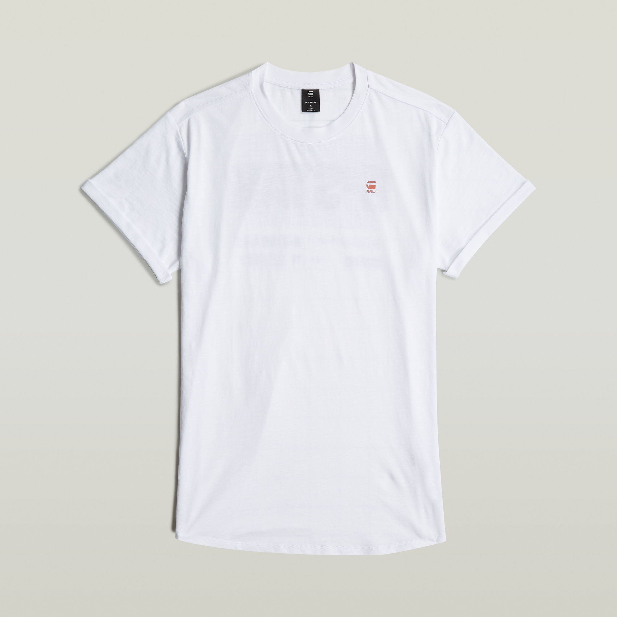 G-Star RAW Lash Back Graphic T-Shirt Wit Heren