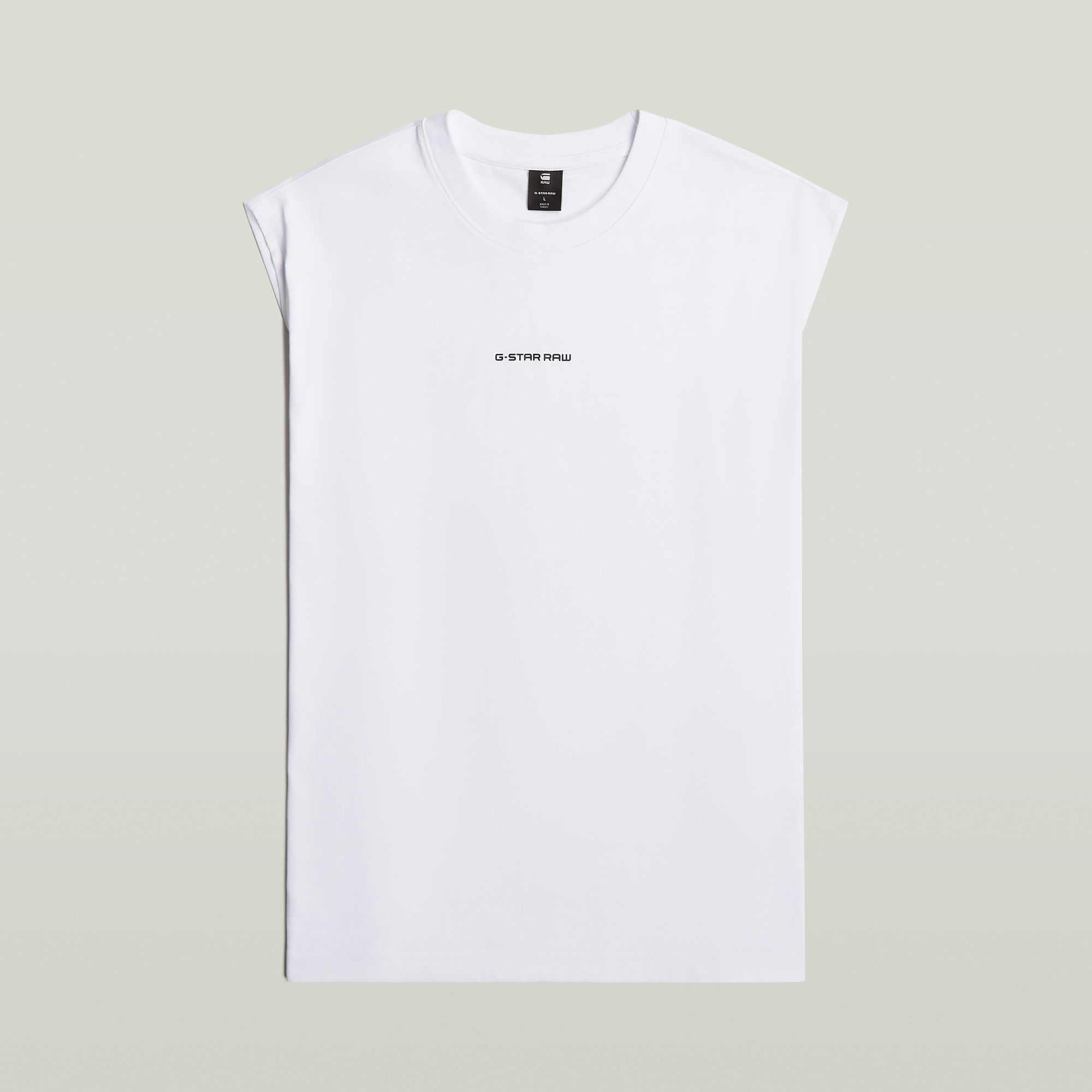 G-Star RAW Boxy T-Shirt Wit Heren