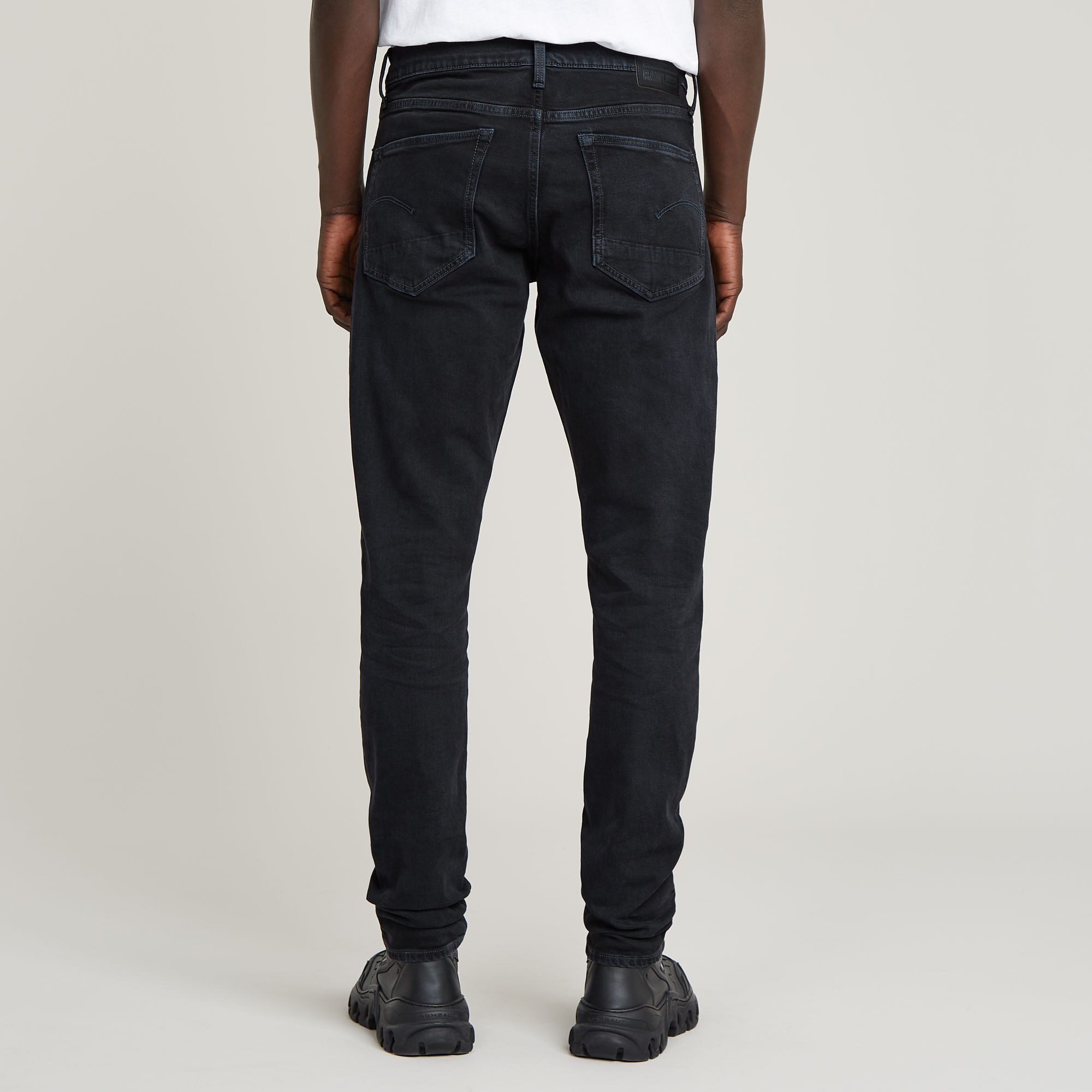 G-Star RAW 3301 Regular Tapered Jeans Donkerblauw Heren