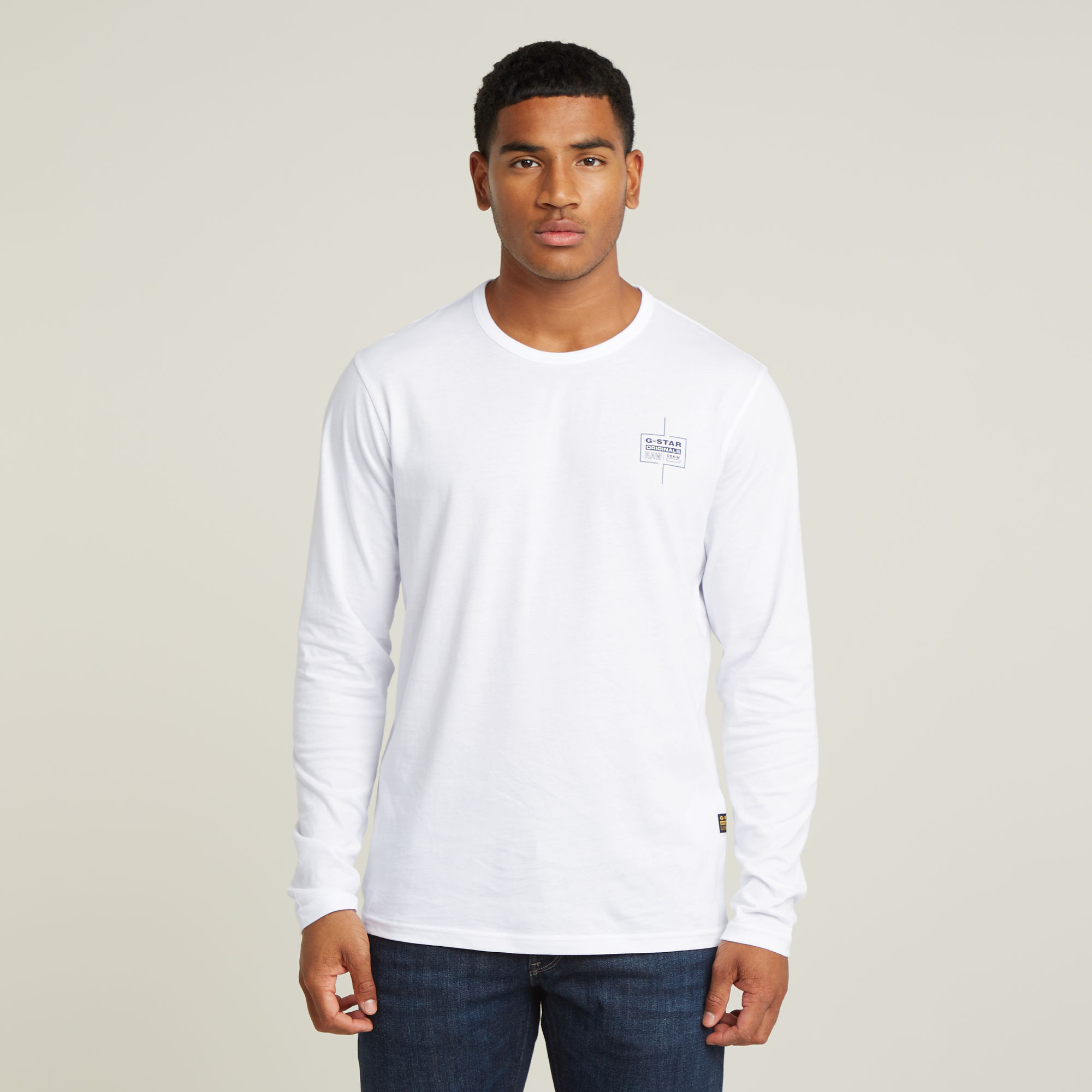 

Chest Logo T-Shirt - Wit - Heren