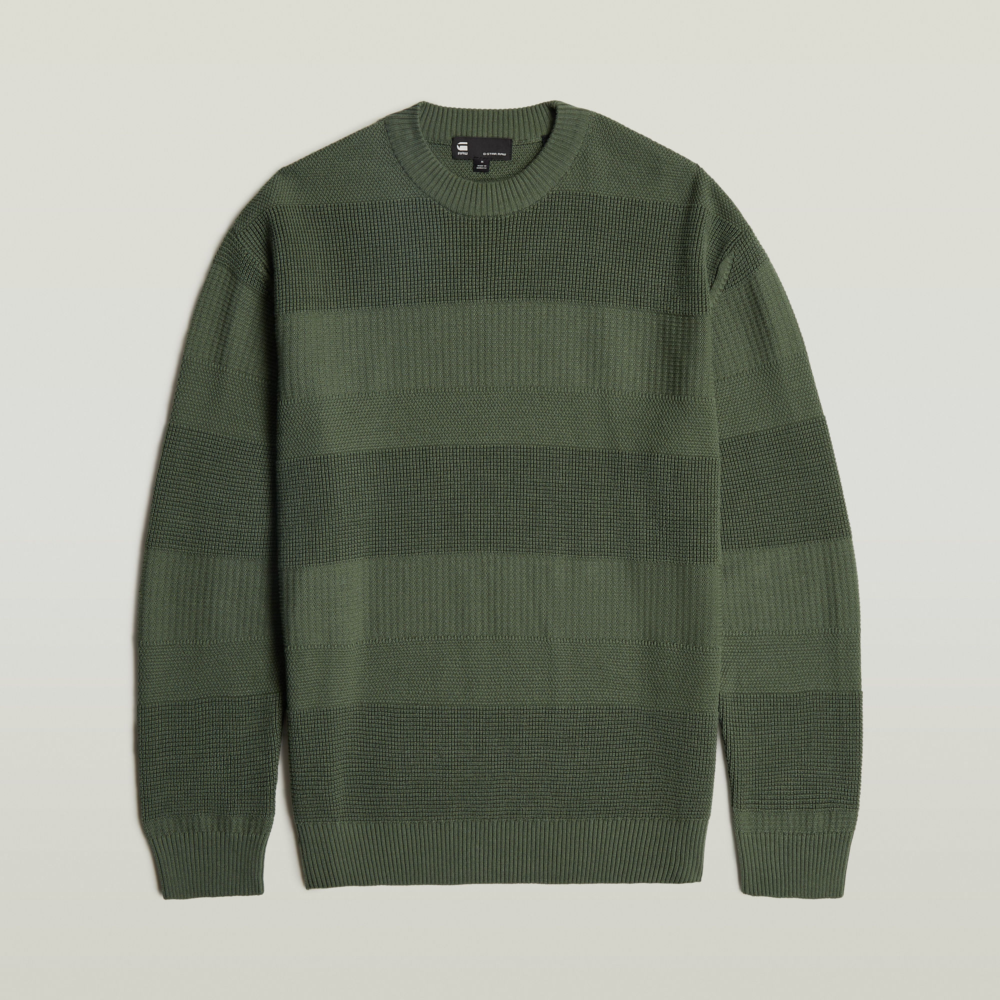 G-Star RAW Structure Gebreide Trui Groen Heren