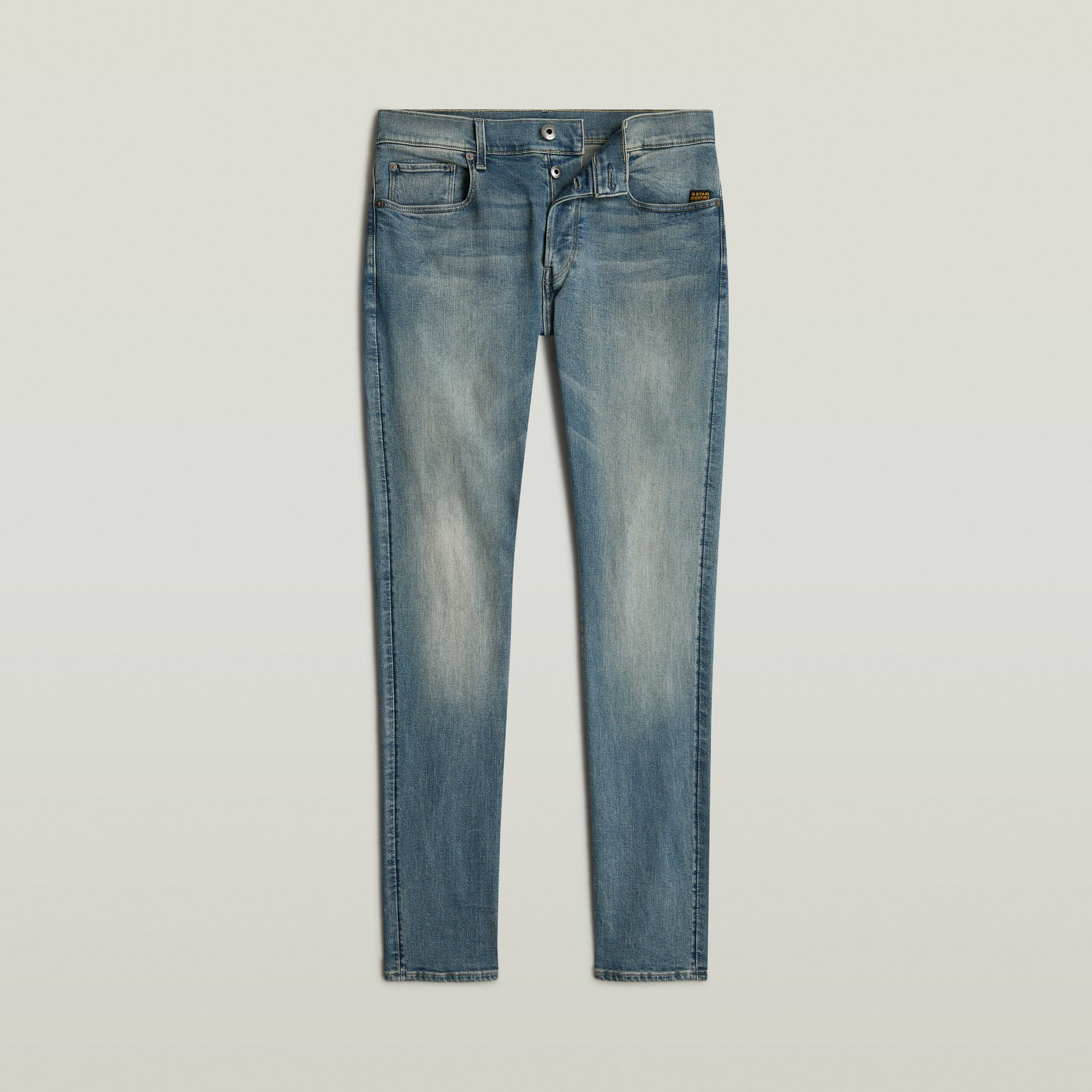 G-Star RAW 3301 Slim Jeans Midden blauw Heren