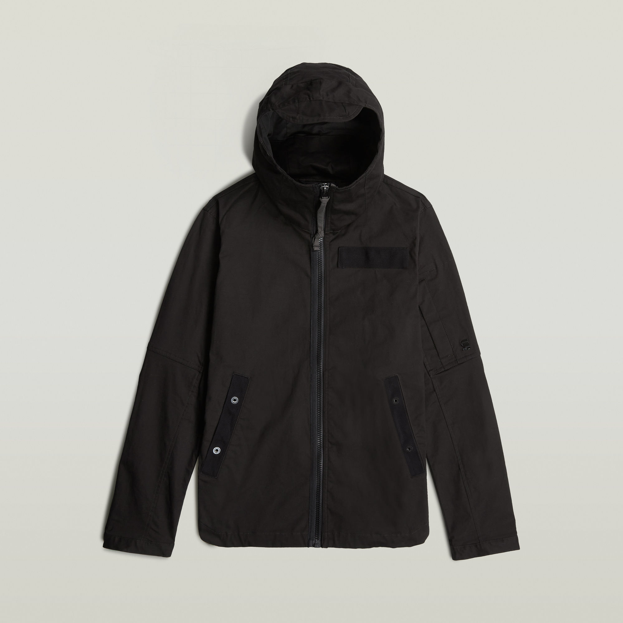 G-Star RAW Batt Overshirt Met Capuchon Zwart Heren