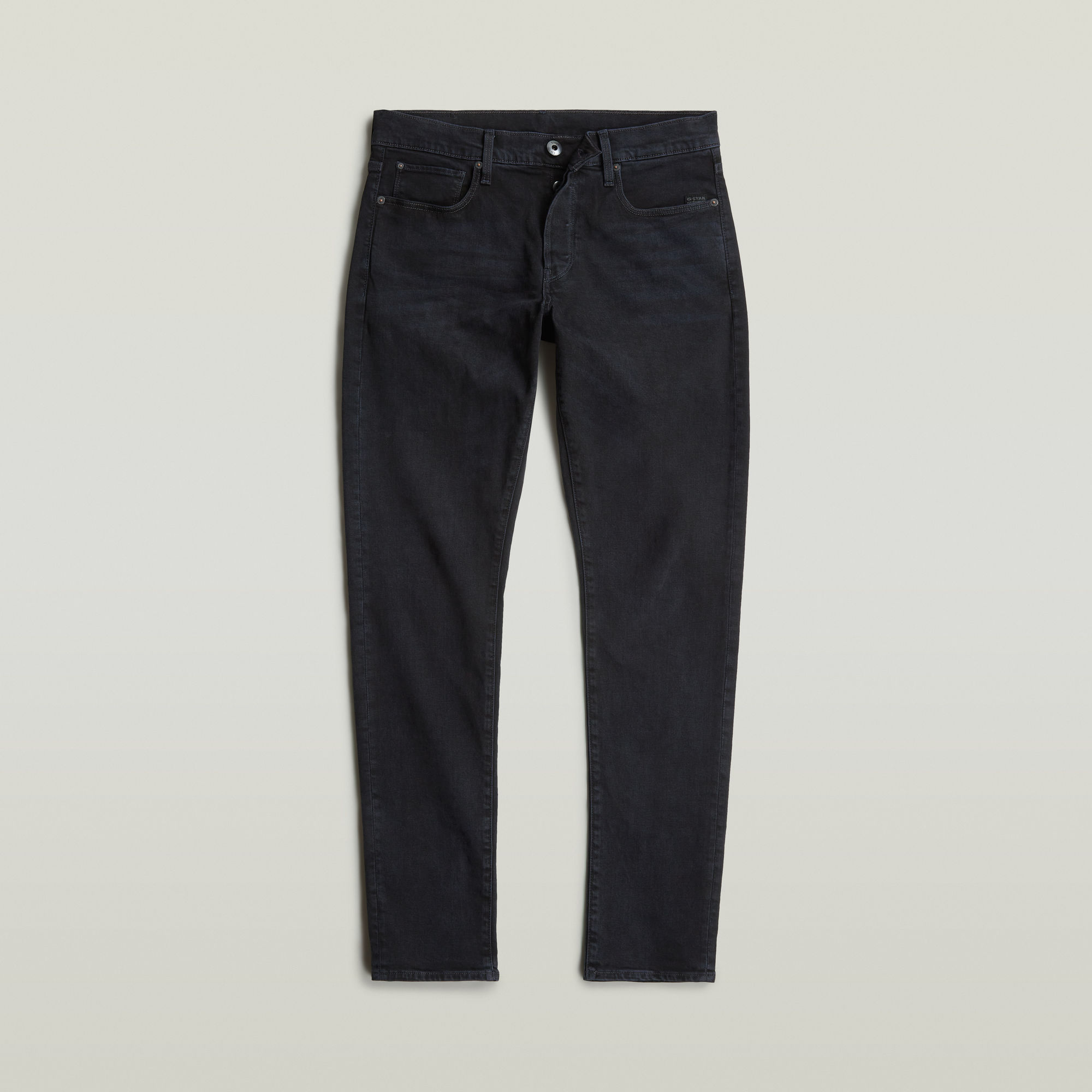 G-Star RAW 3301 Regular Tapered Jeans Donkerblauw Heren