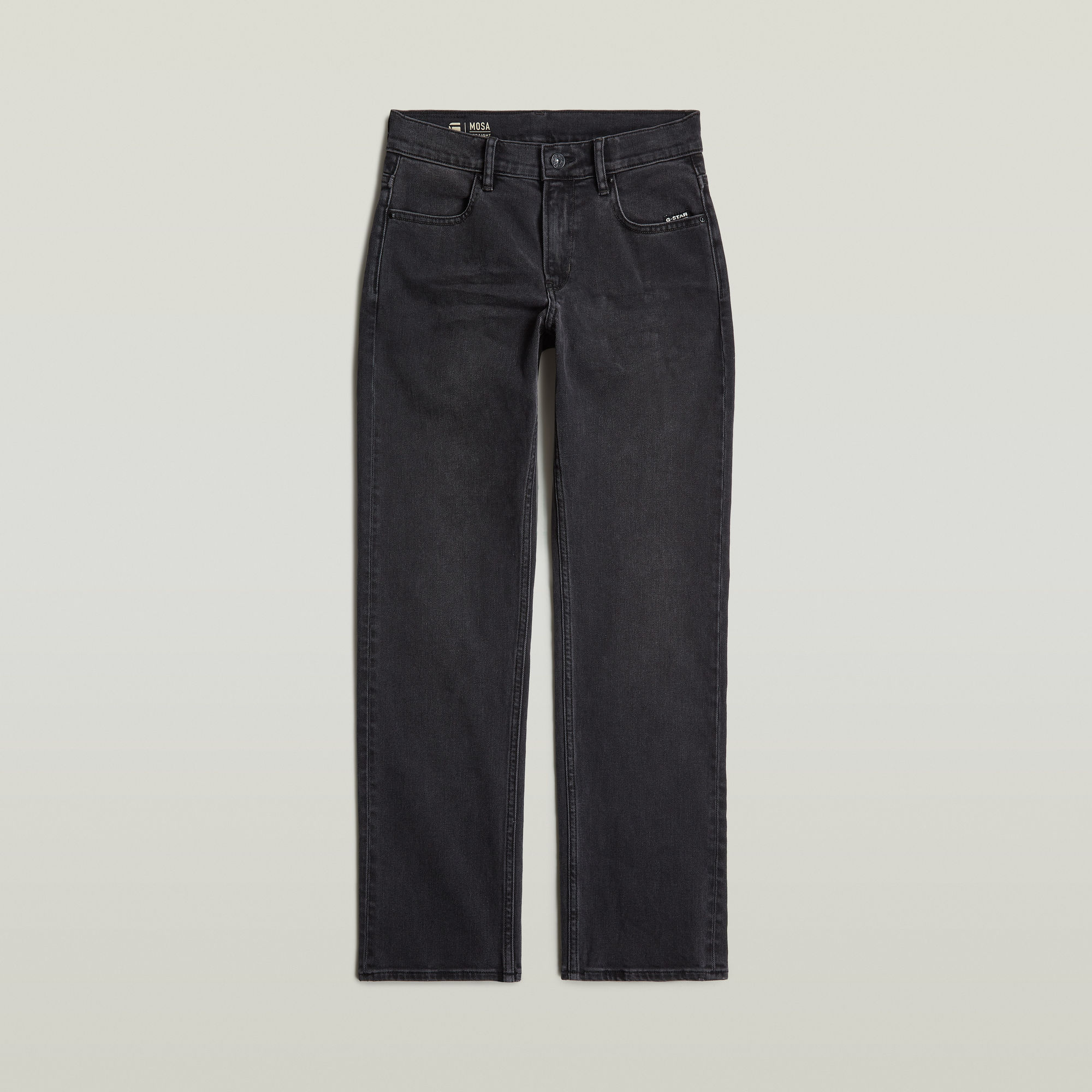 G-Star RAW Jongens Mosa Straight Jeans Grijs jongens