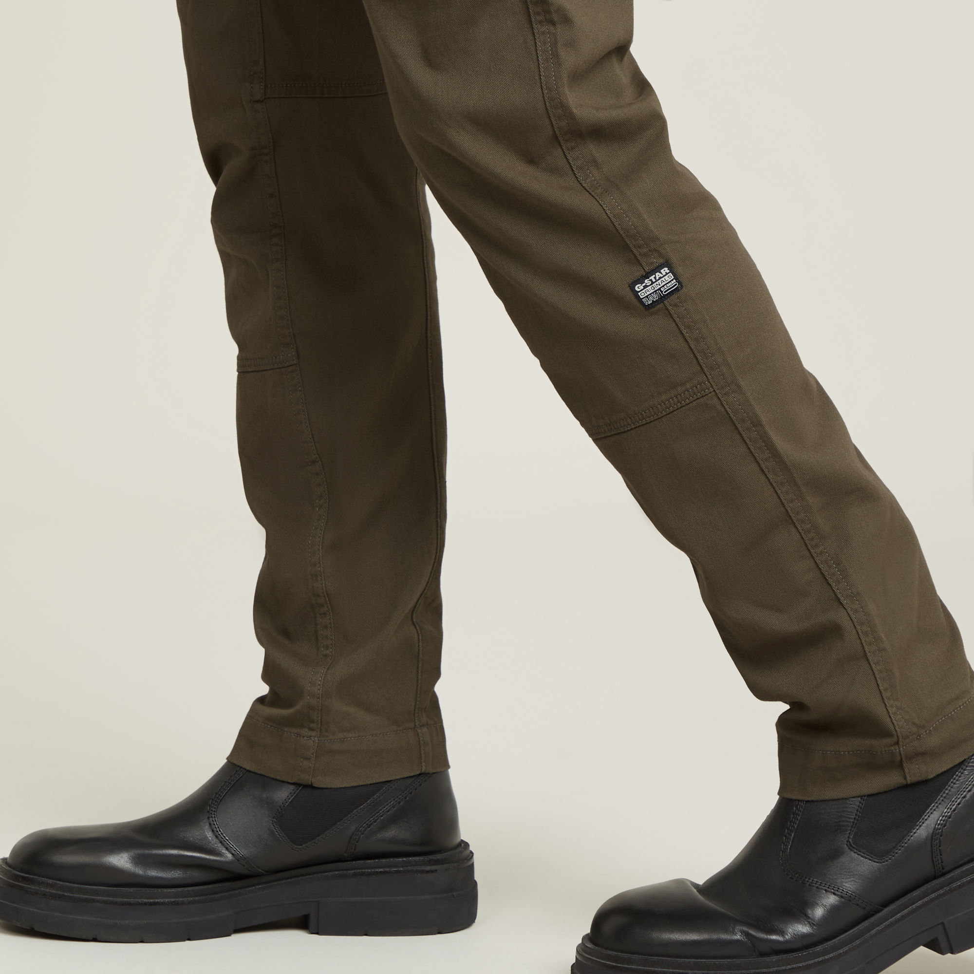 G-Star RAW Cargo Broek Regular Tapered Grijs Heren