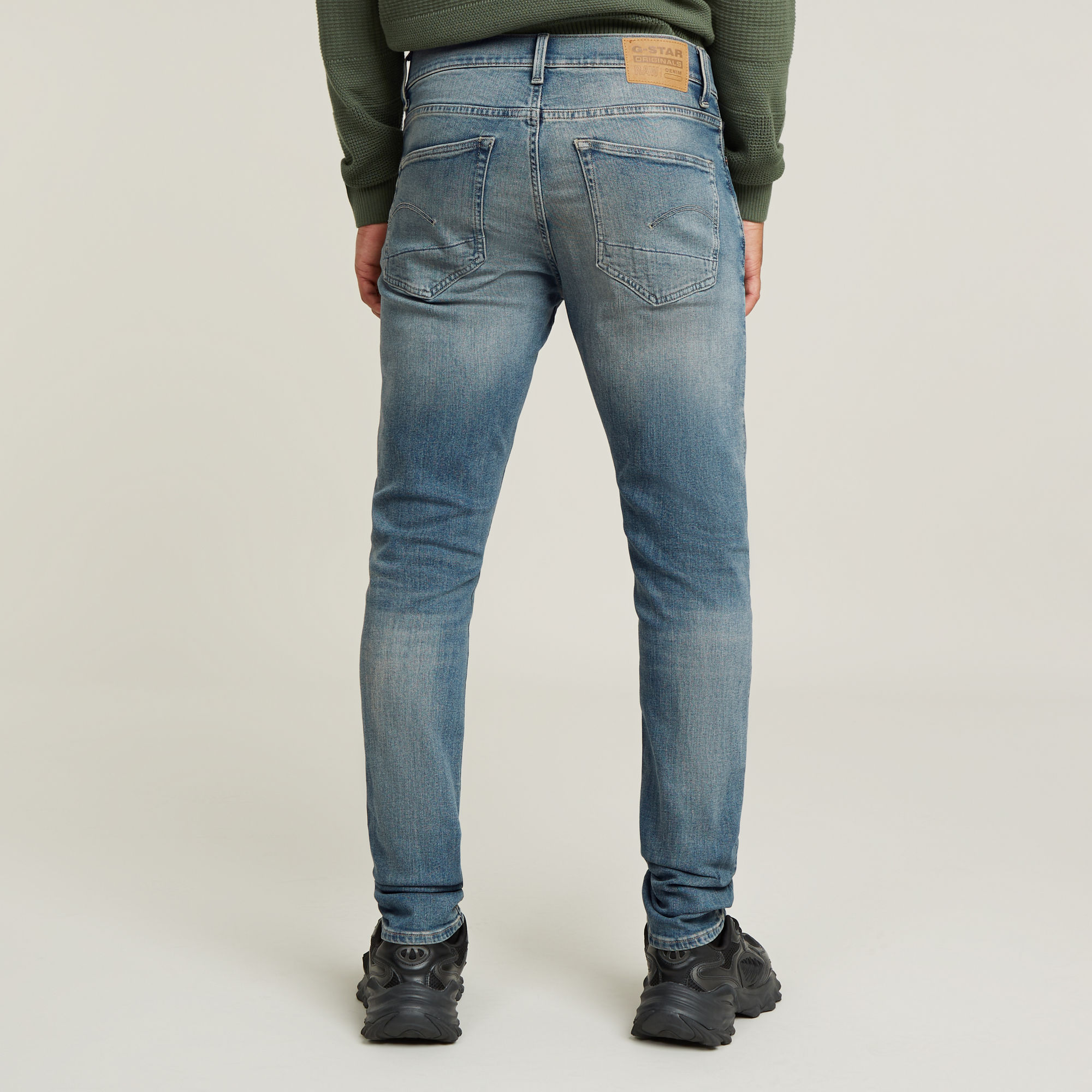 G-Star RAW 3301 Slim Jeans Midden blauw Heren