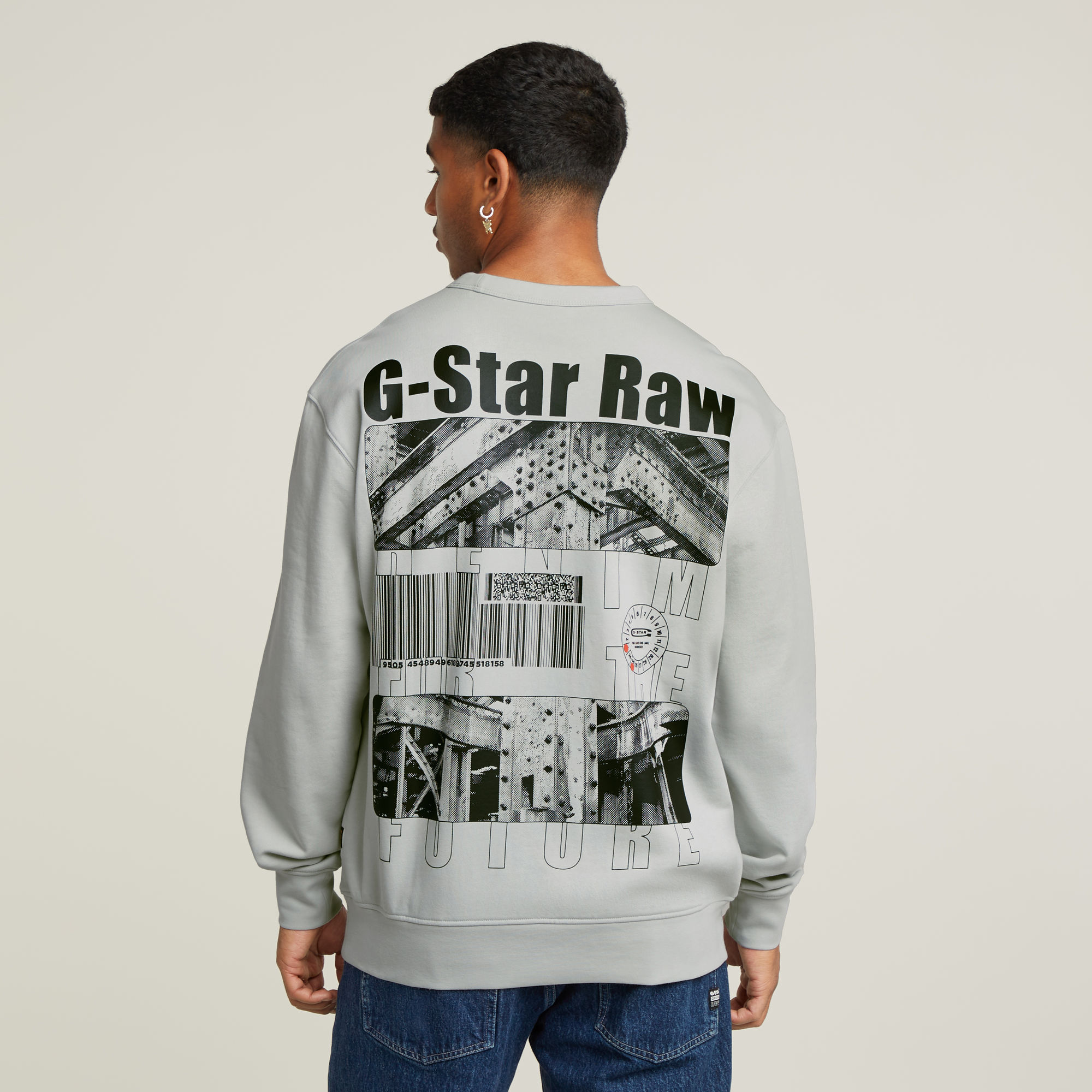 Sweater Substance Back Graphic Relaxed - s - G-Star RAW - Modalova