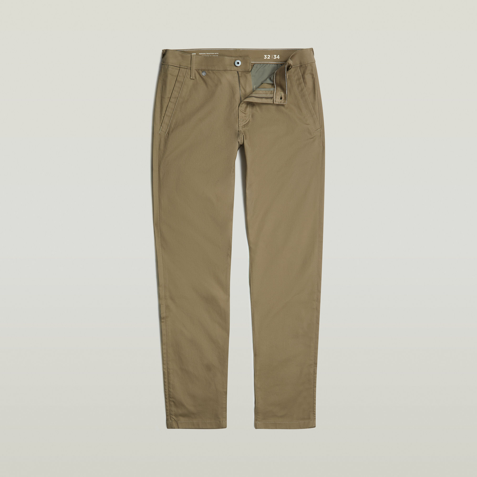 G-Star RAW Morry Tapered Chino Groen Heren