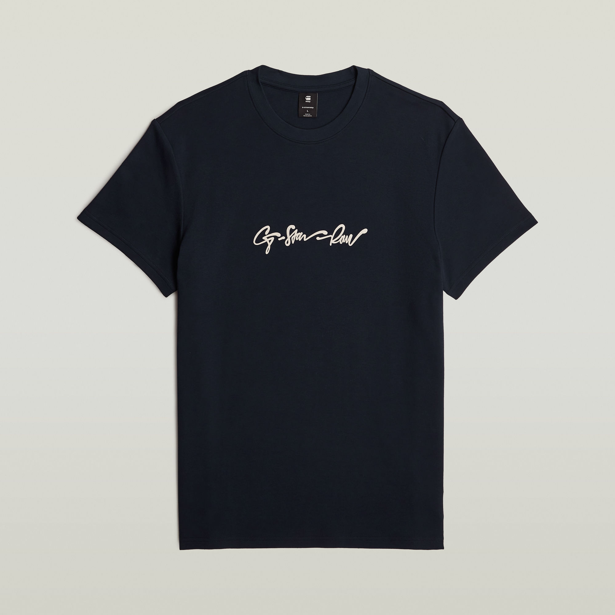 G-Star RAW G-Script T-Shirt Donkerblauw Heren