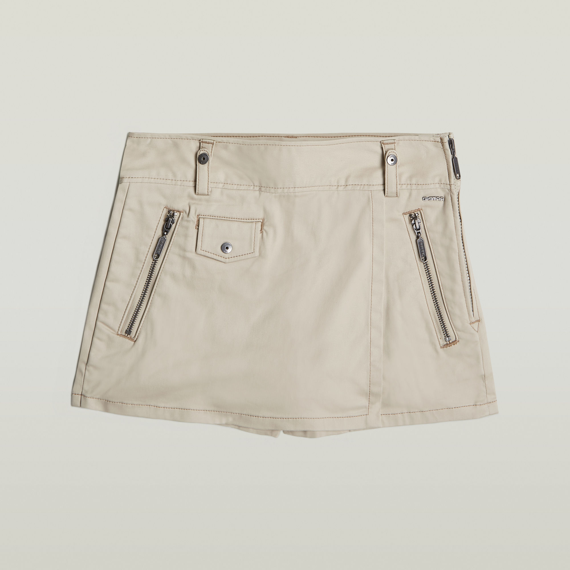 G-Star RAW Skorts Regular Fit Beige Dames