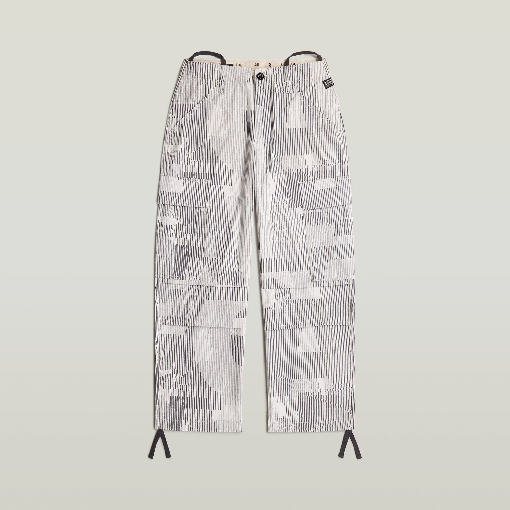 Thumbnail - Cropped Cargo Pants - Mehrfarbig - Damen