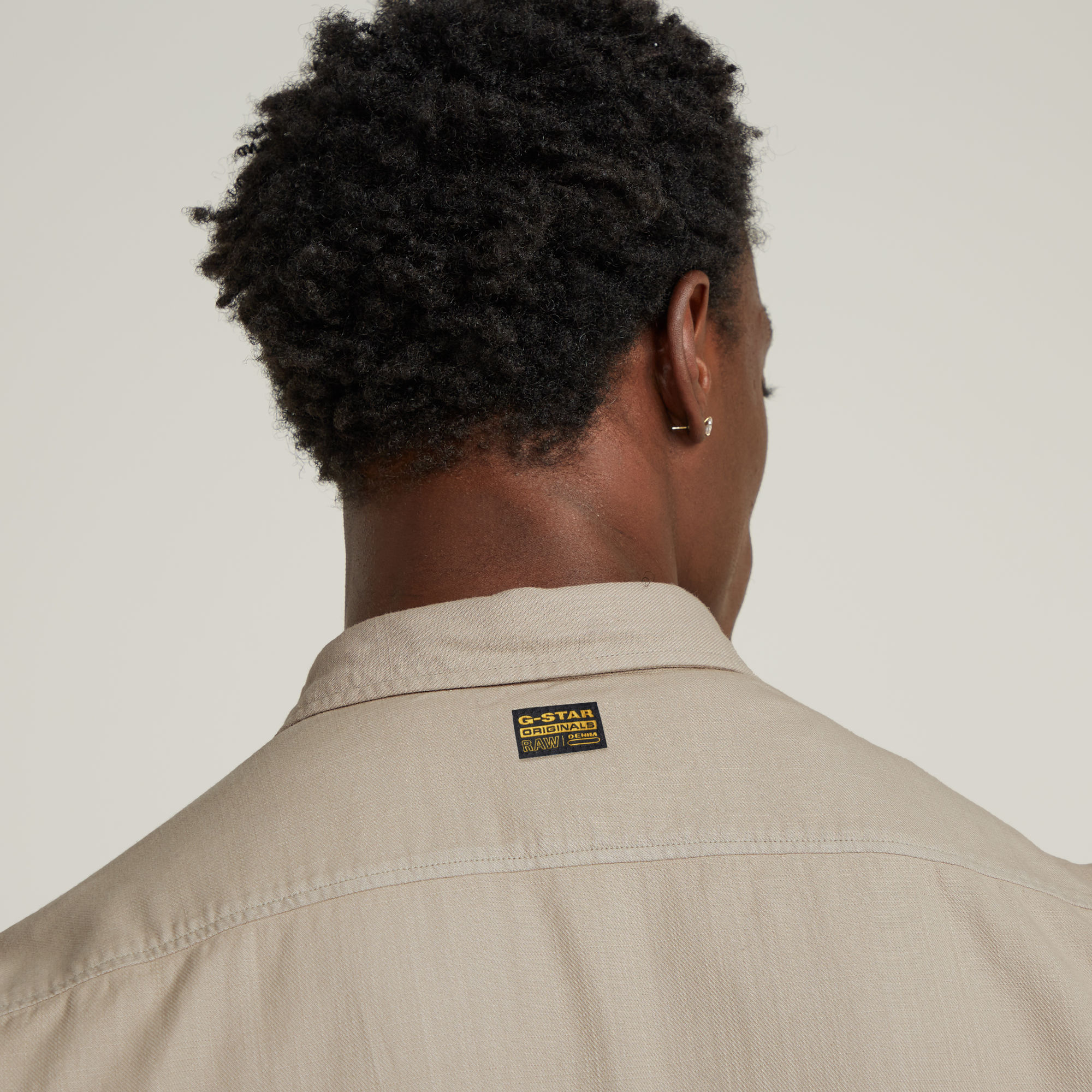 G-Star RAW Marine Slim Shirt Beige Heren