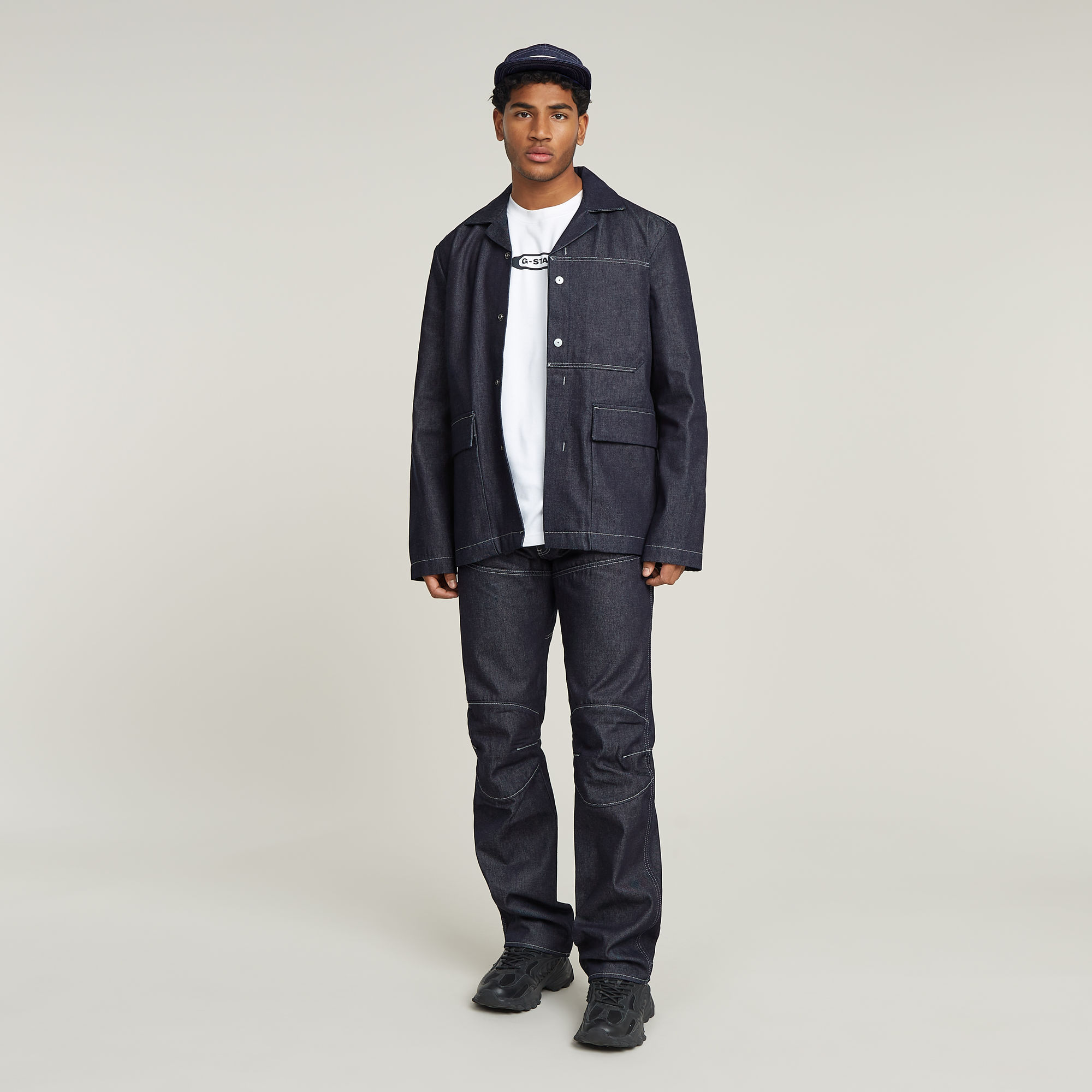 G-Star RAW Marseille Blazer Donkerblauw Heren
