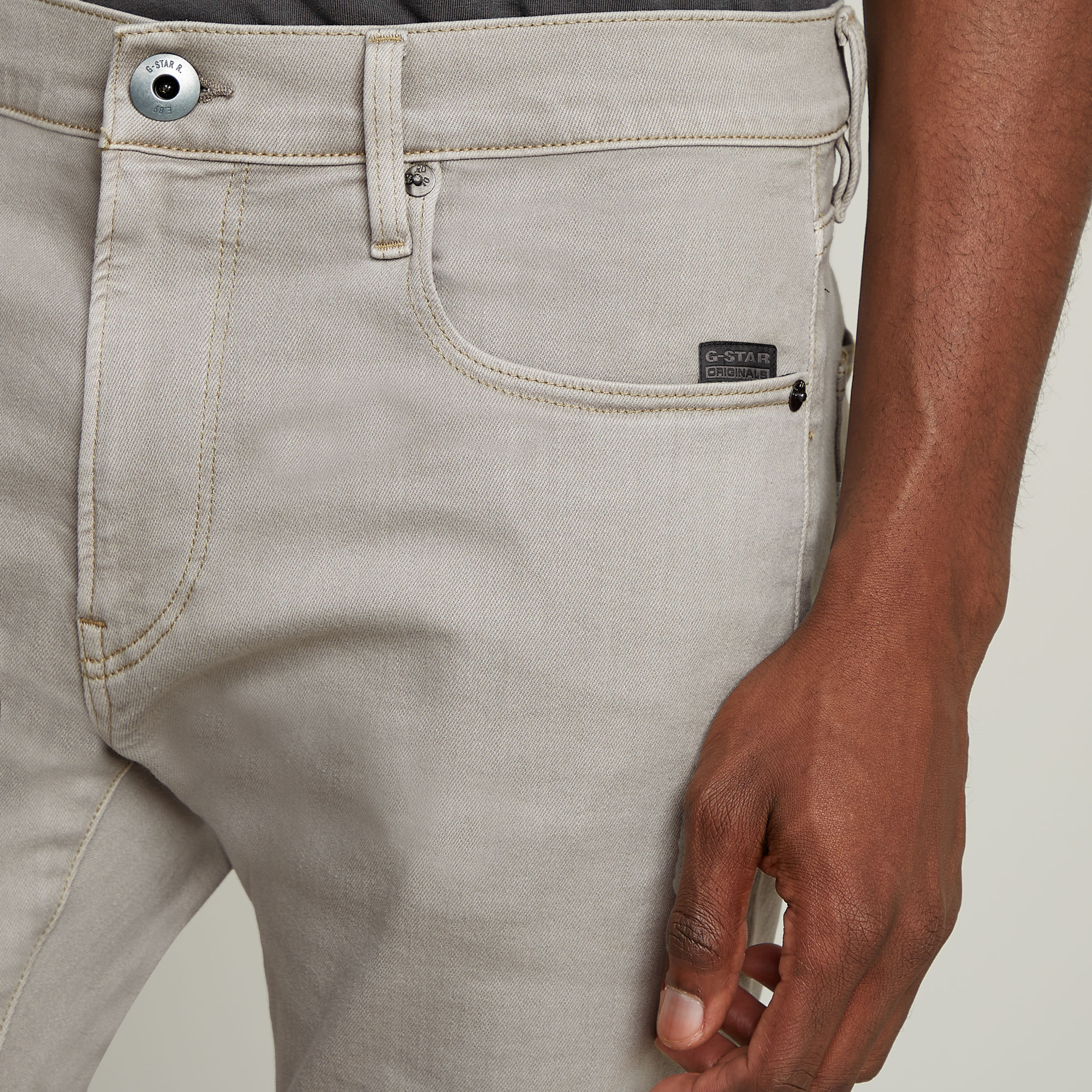 G-Star RAW 3301 Slim Short Grijs Heren
