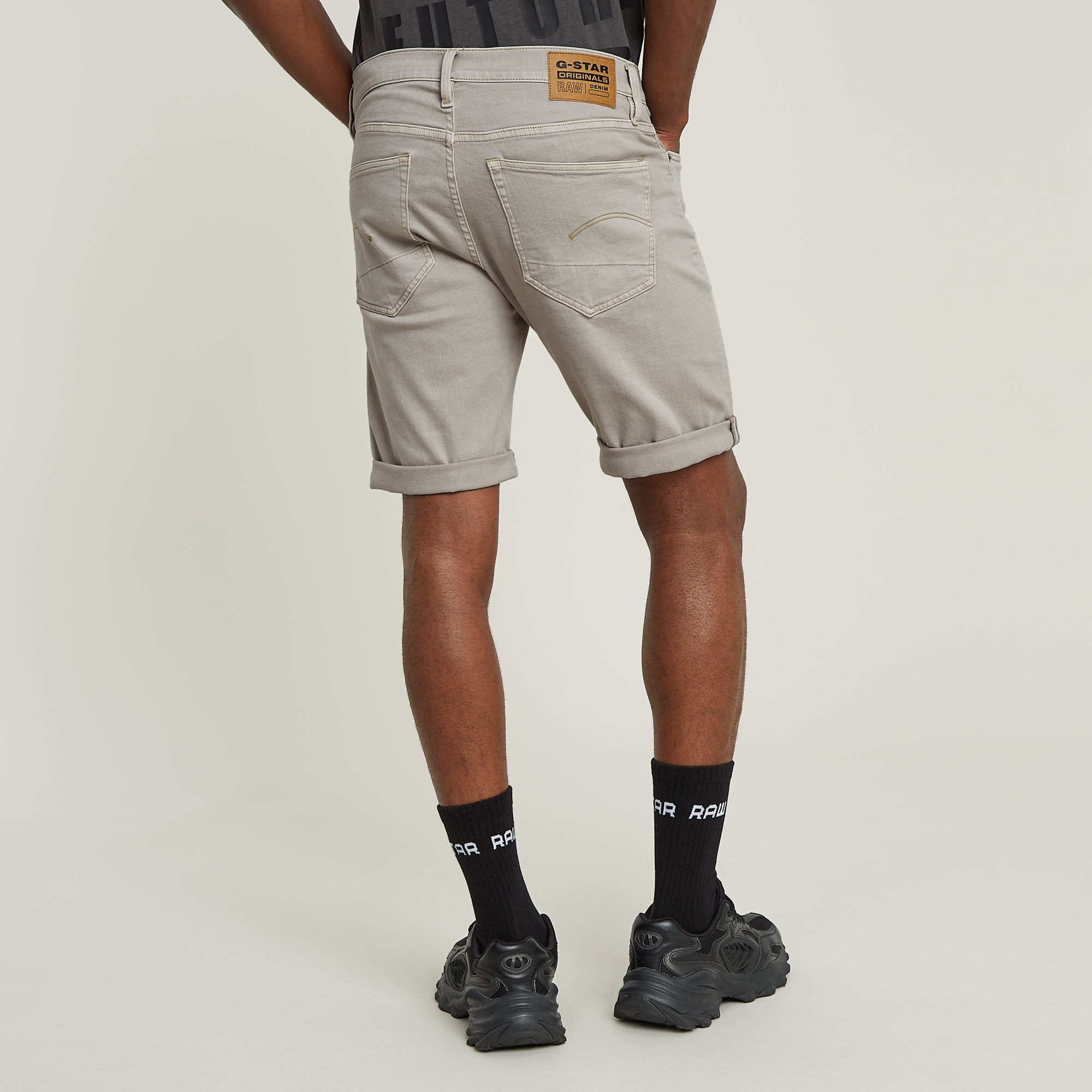 G-Star RAW 3301 Slim Short Grijs Heren