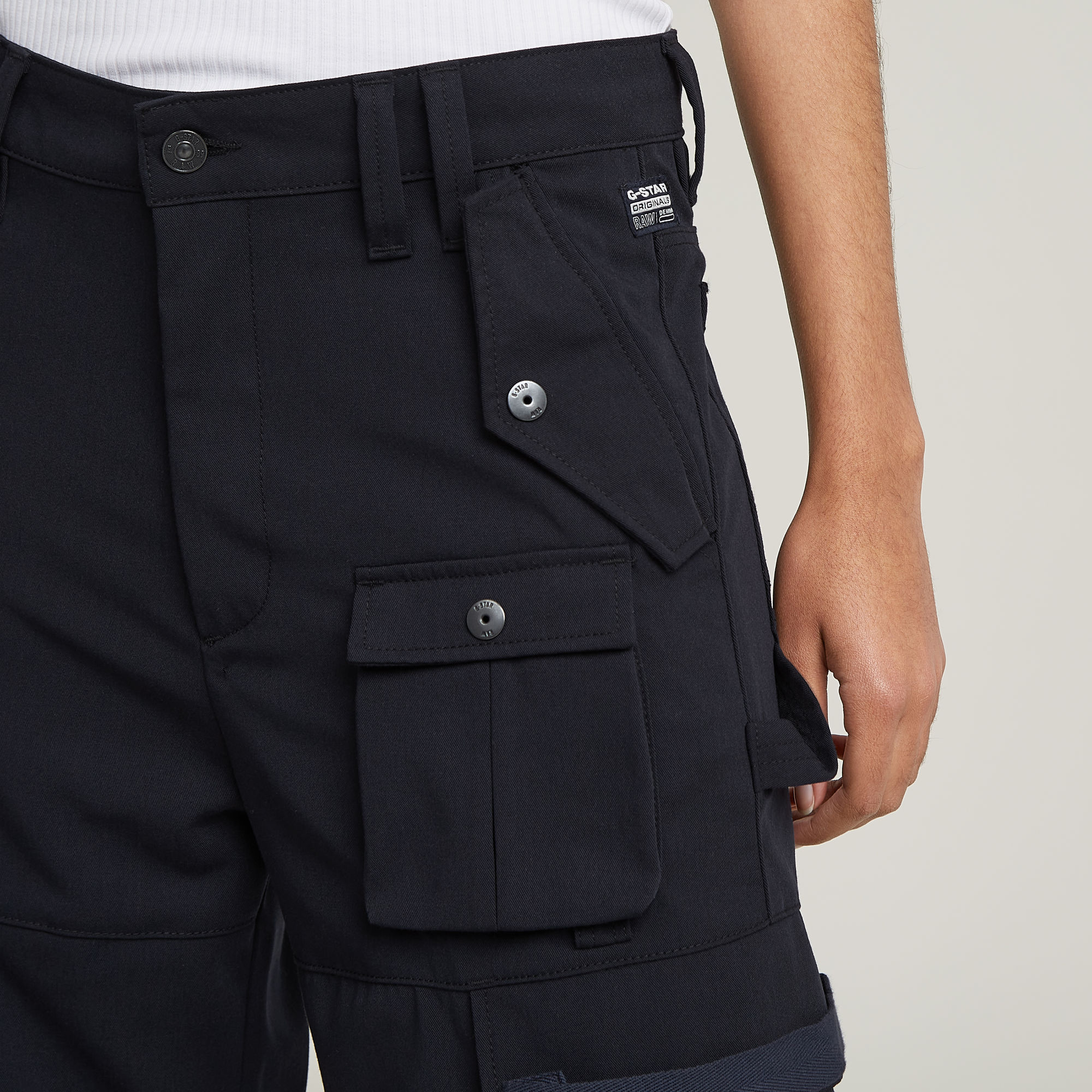 G-Star RAW Mega Cargobroek Donkerblauw Dames