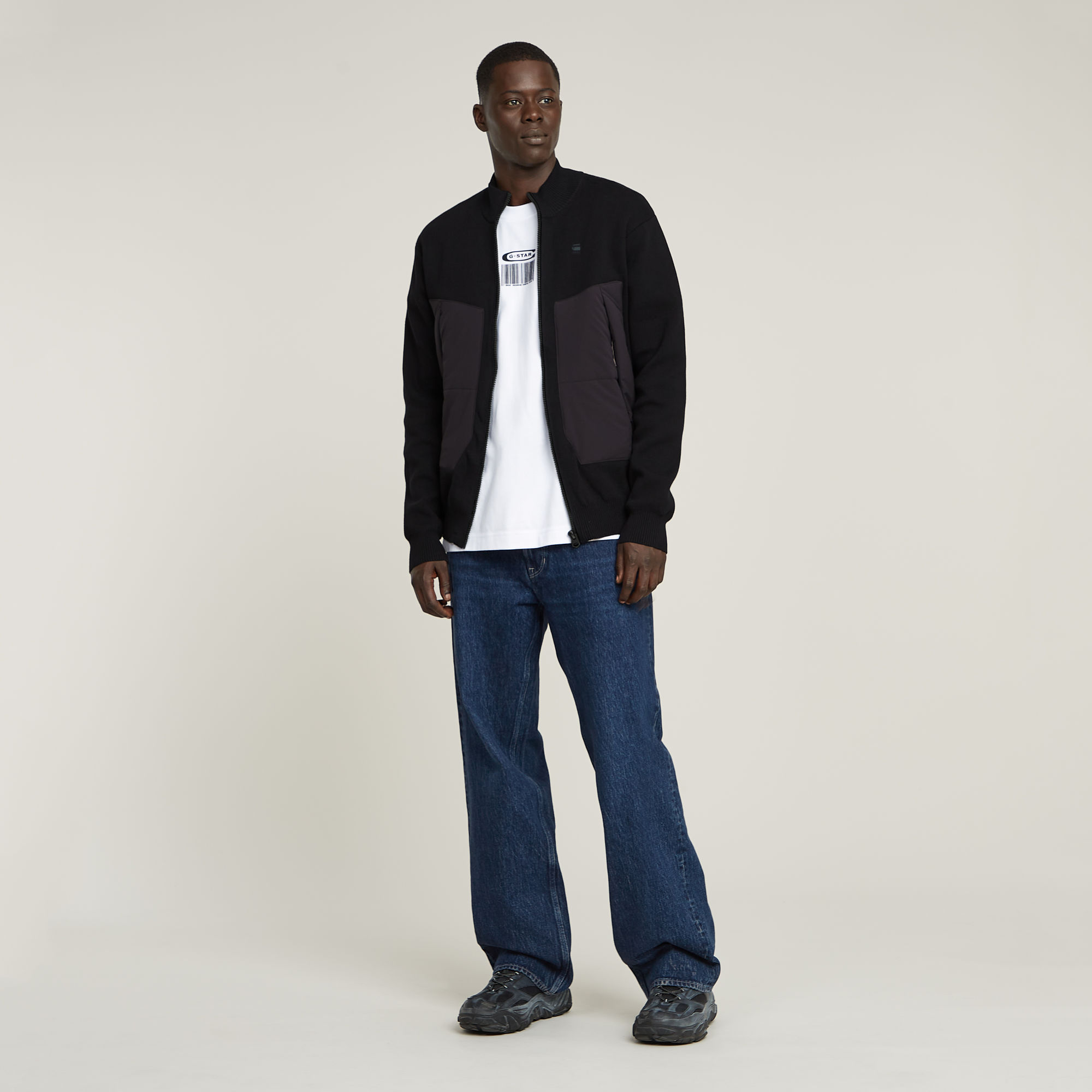 G-Star RAW Alfresco Gebreide Trui Zwart Heren