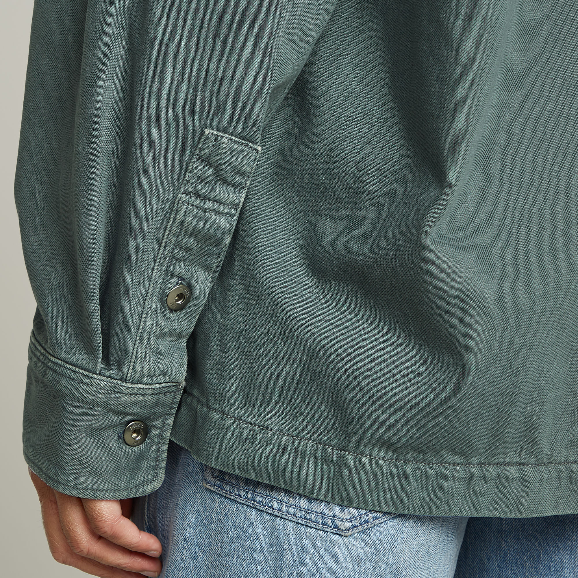 G-Star RAW Boxy Fit Shirt Groen Heren