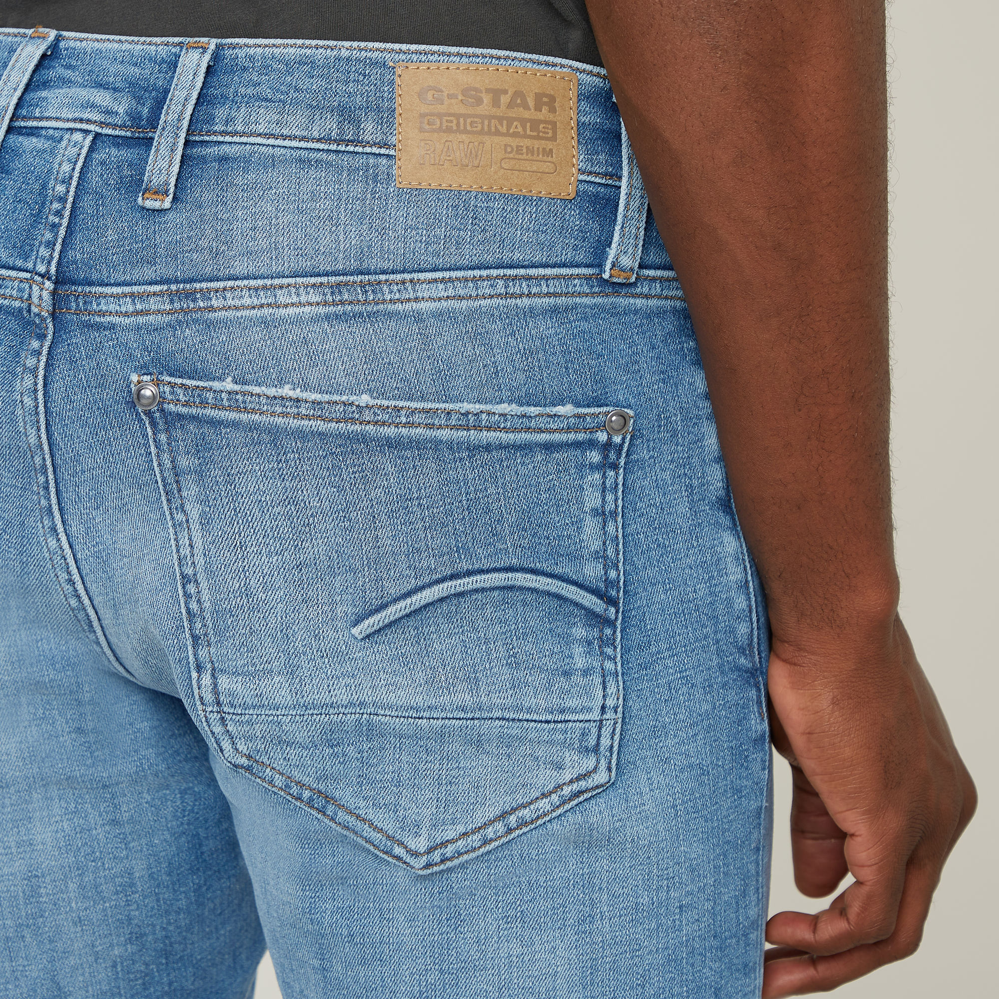 G-Star RAW Revend FWD Skinny Jeans Midden blauw Heren