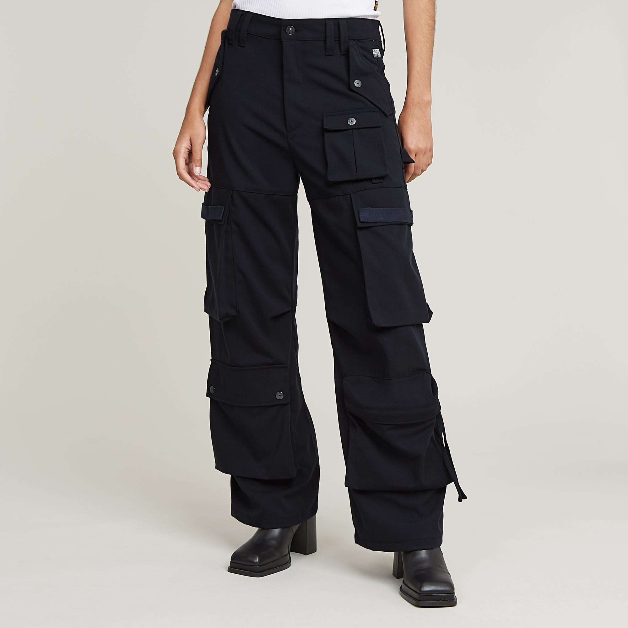 

Mega Cargo Pants - Dark blue - Women