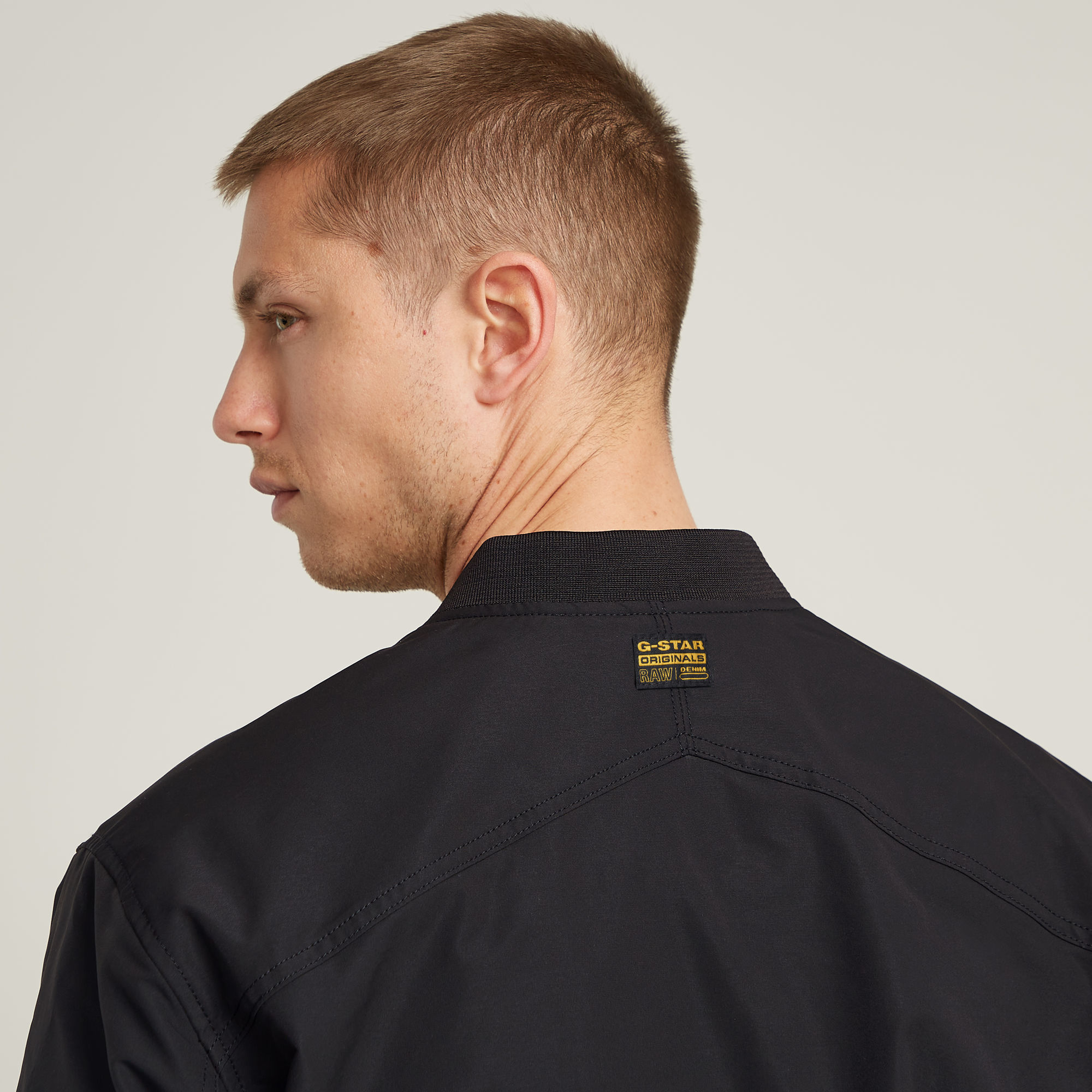 G-Star RAW Bomberjack Unpadded Zwart Heren