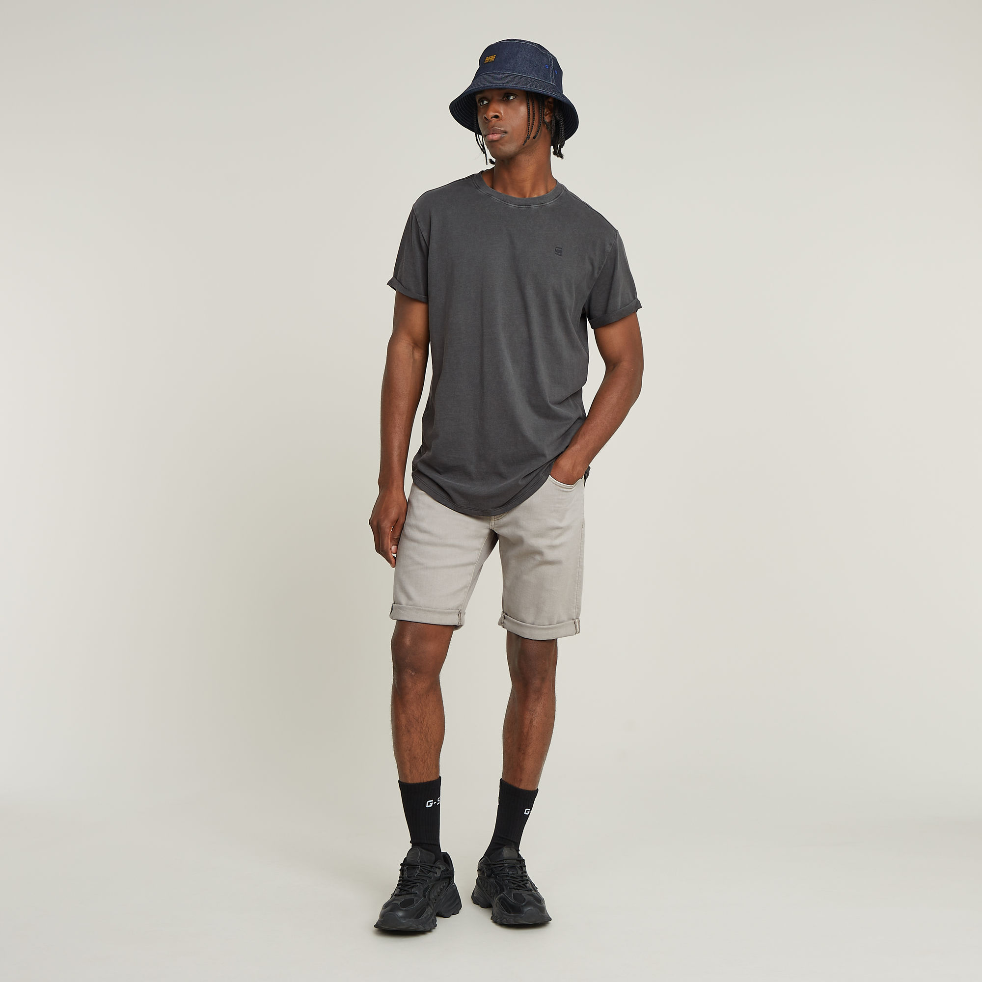 G-Star RAW 3301 Slim Short Grijs Heren