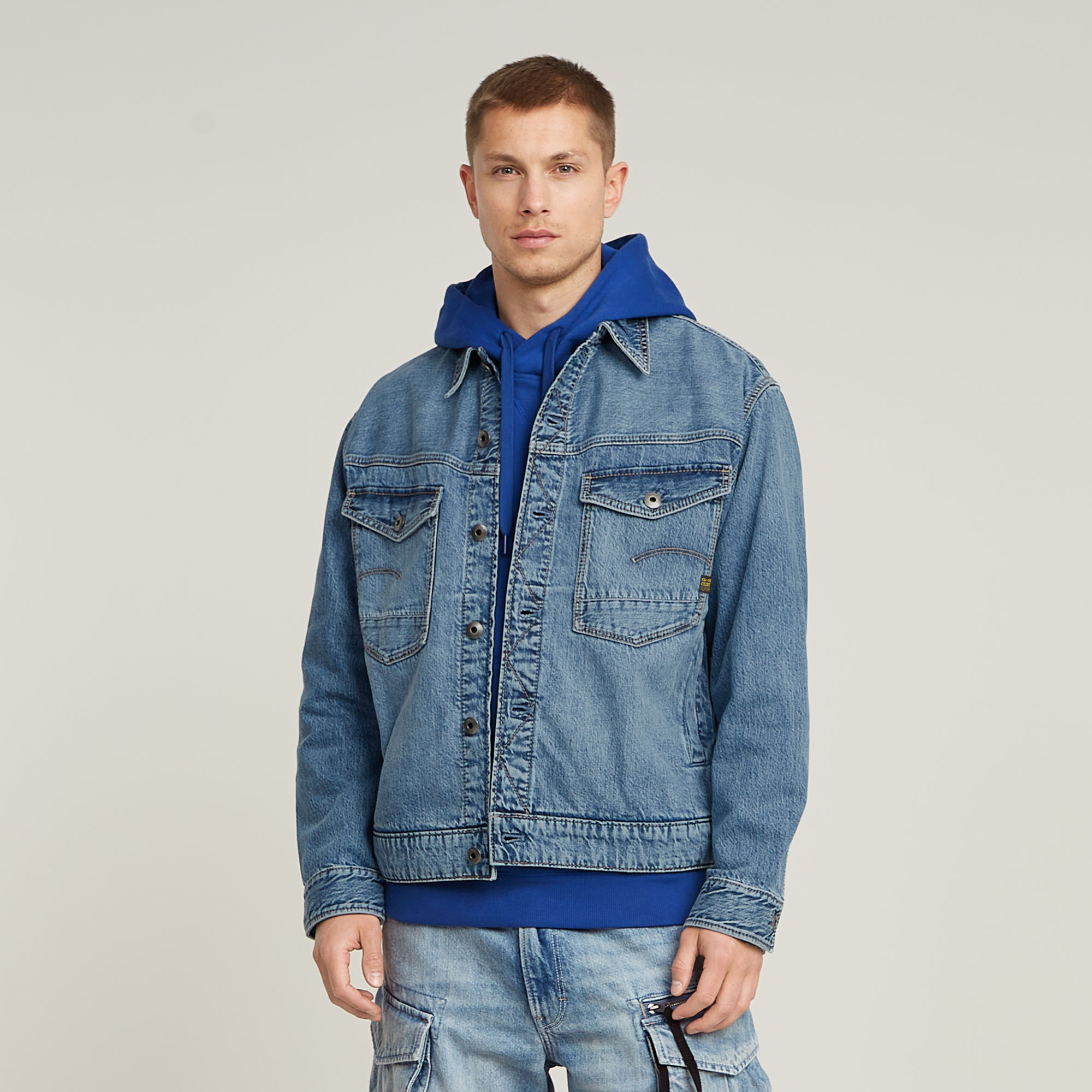 

Dakota Jacket - Medium blue - Men