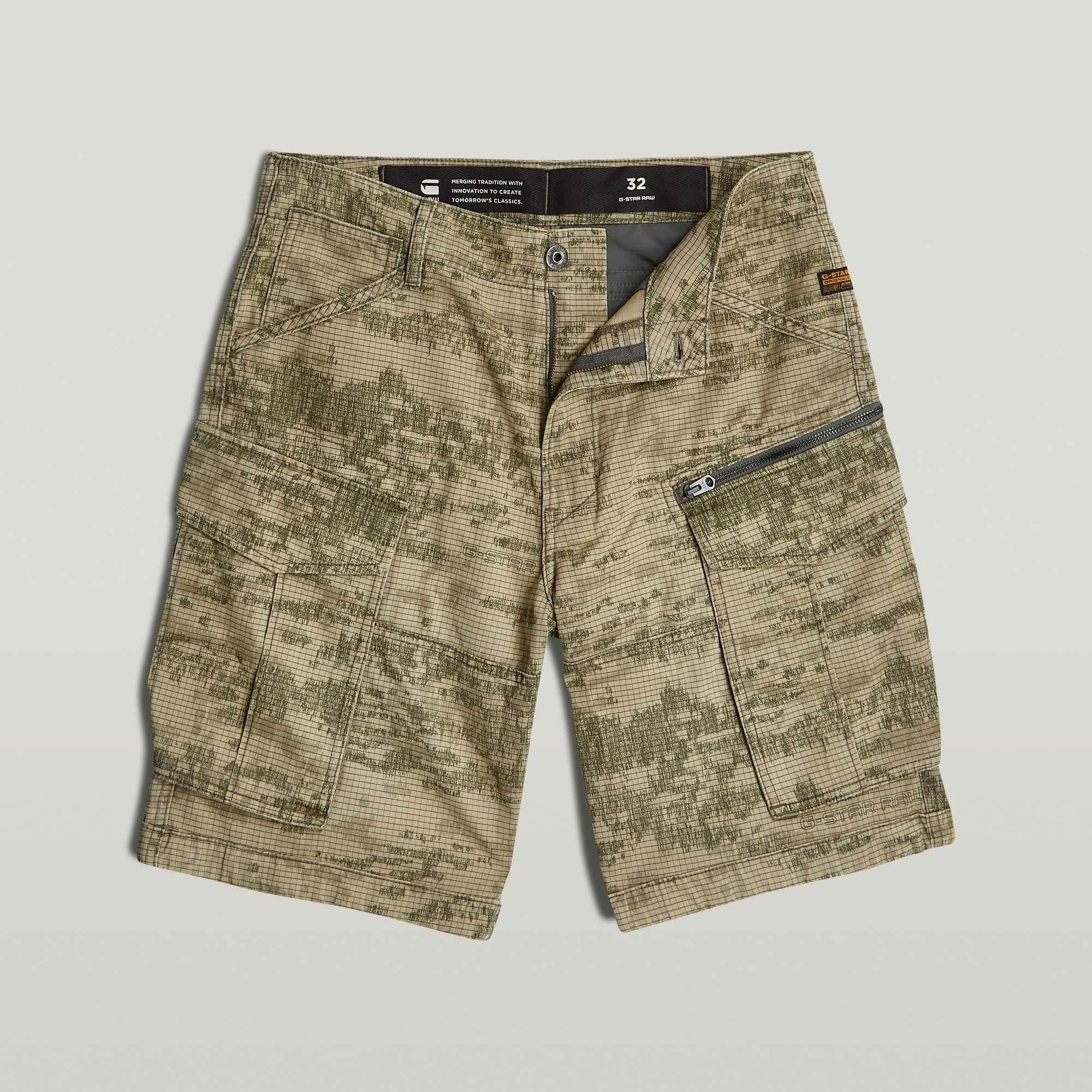 G-Star RAW Rovic Zip Relaxed Short Meerkleurig Heren