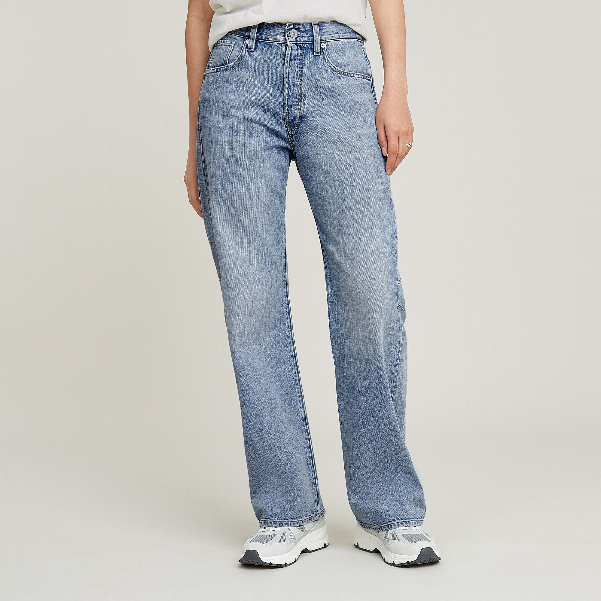 

Bowey 3D Boyfriend Jeans - Hellblau - Damen