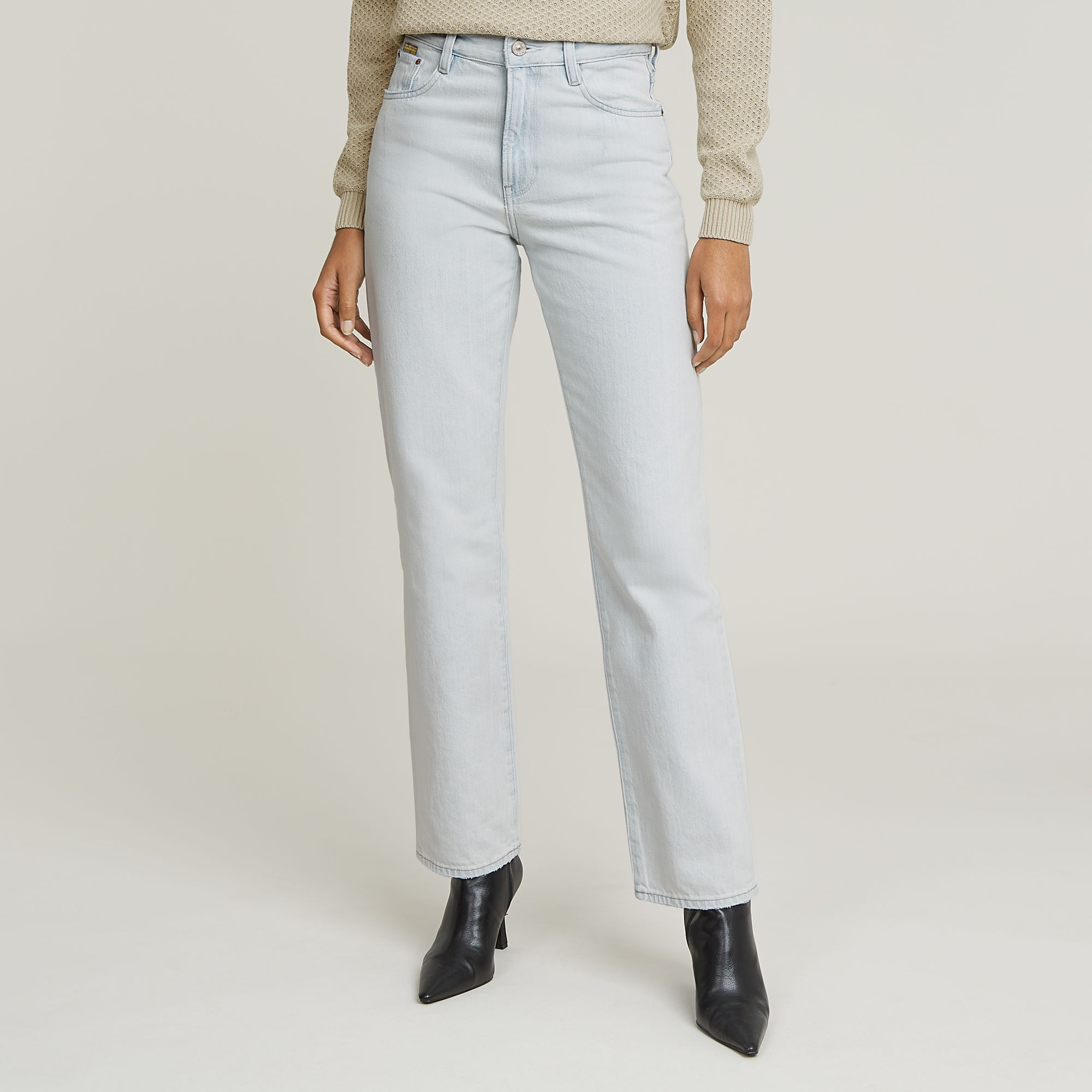 G-Star RAW Viktoria High Straight Jeans - Lichtblauw - Dames