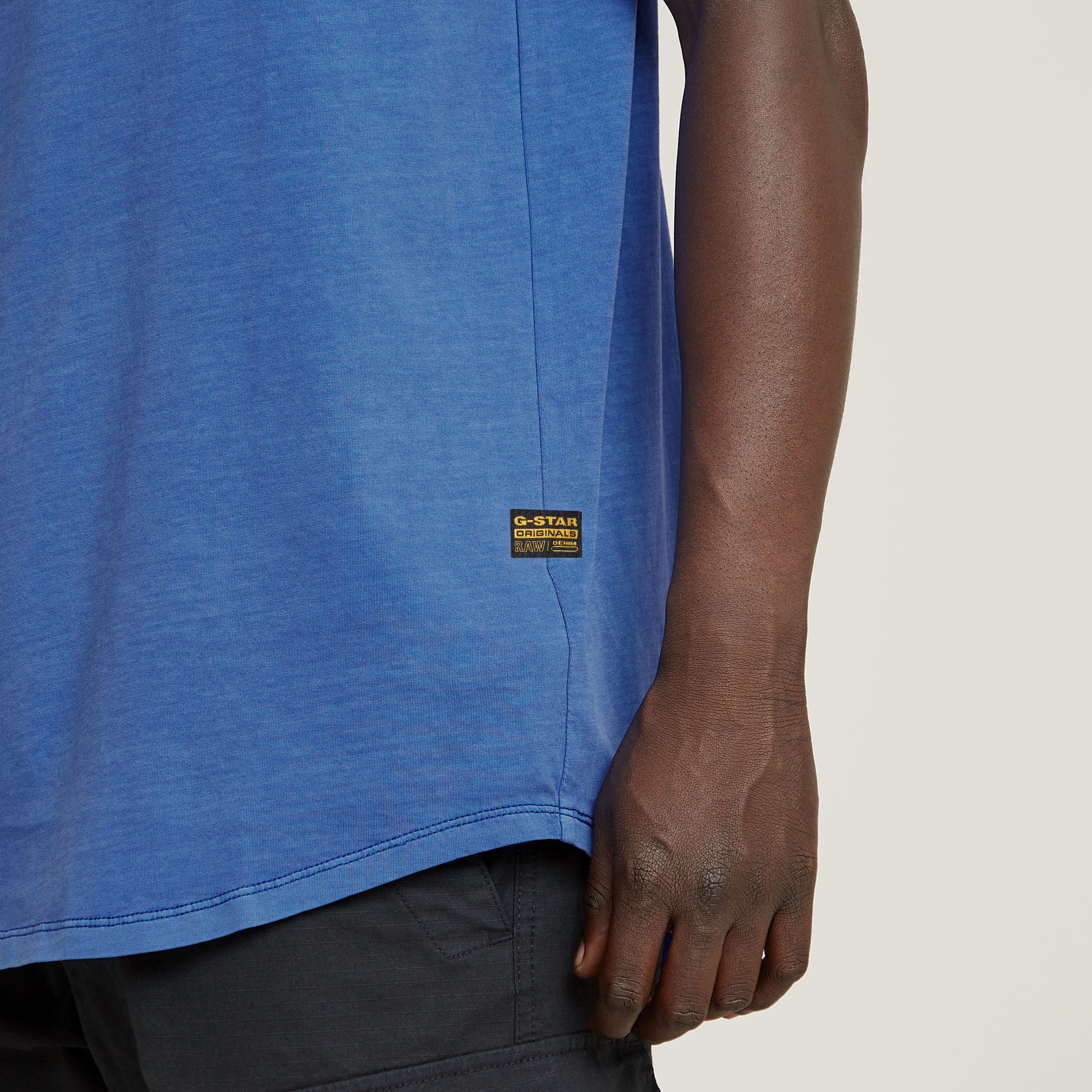 G-Star RAW Lash T-Shirt Midden blauw Heren