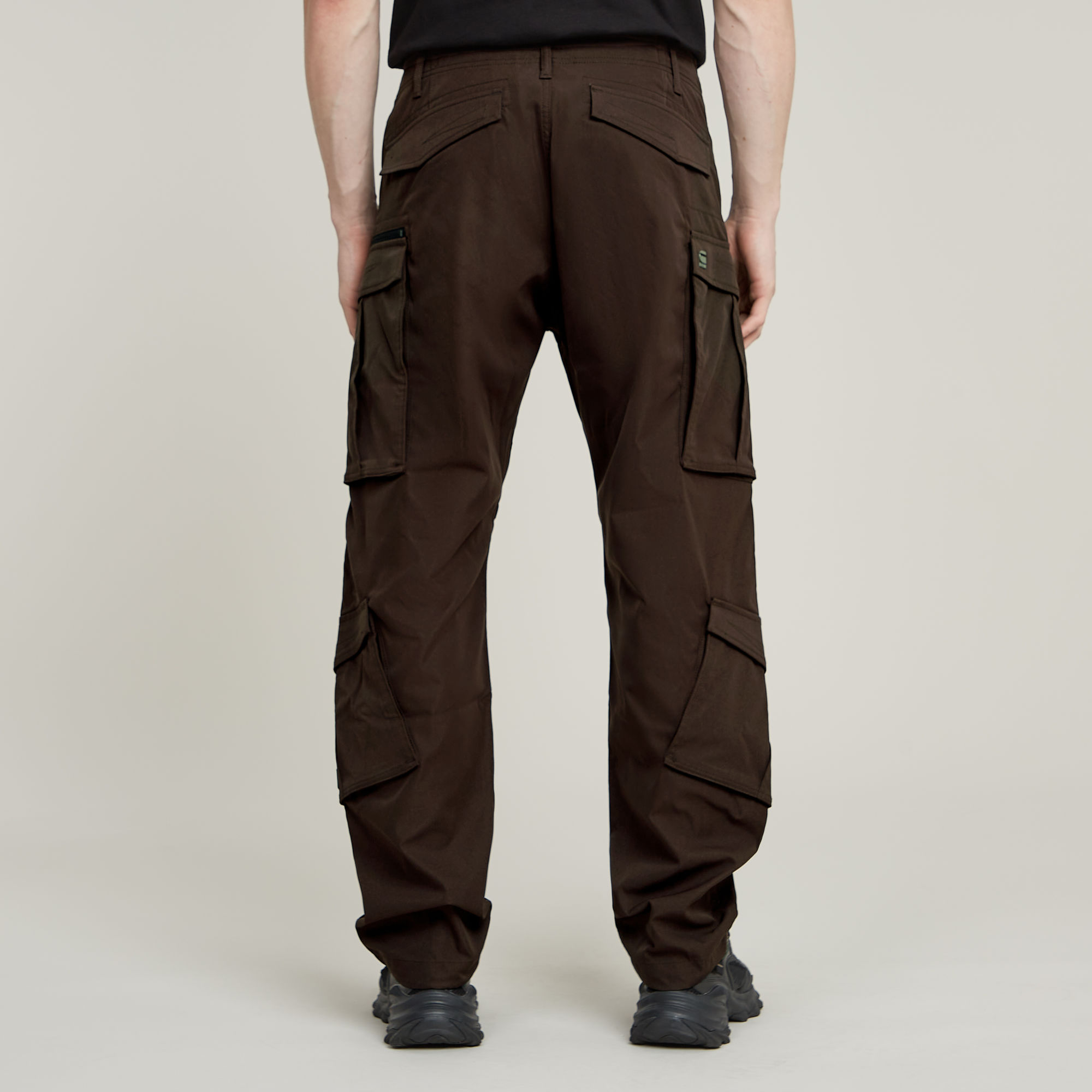 G-Star RAW Rovic Zip 3D Loose Broek Bruin Heren