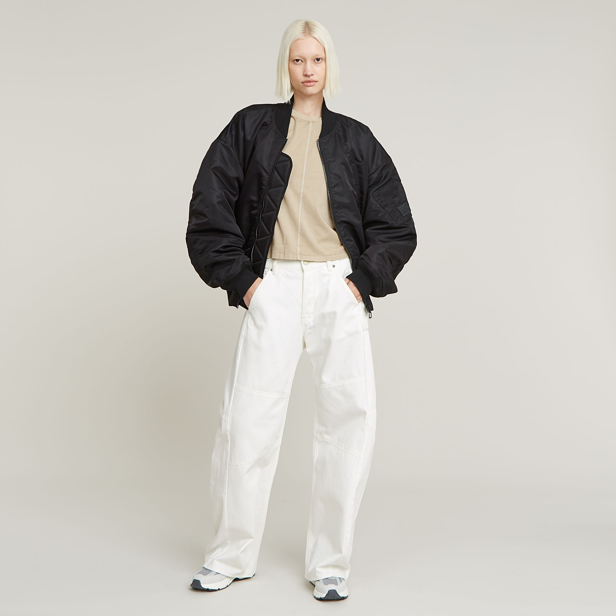 G-Star RAW Macro Balloon Bomberjack Zwart Dames