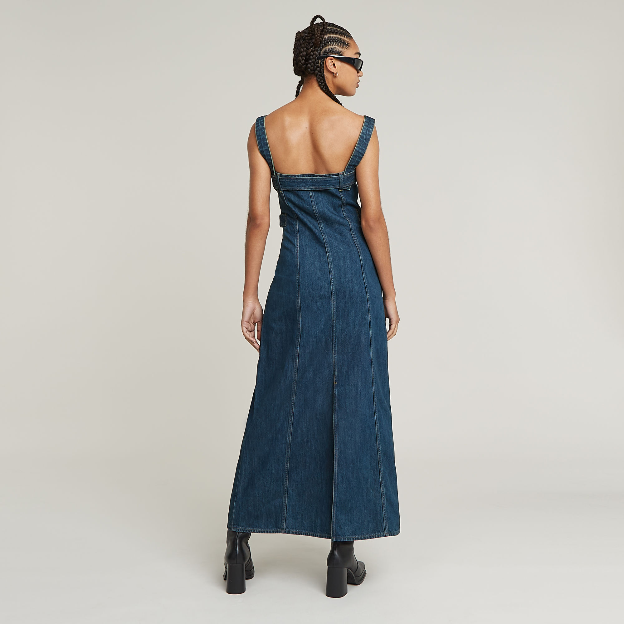 G-Star RAW Snaps Jurk Donkerblauw Dames