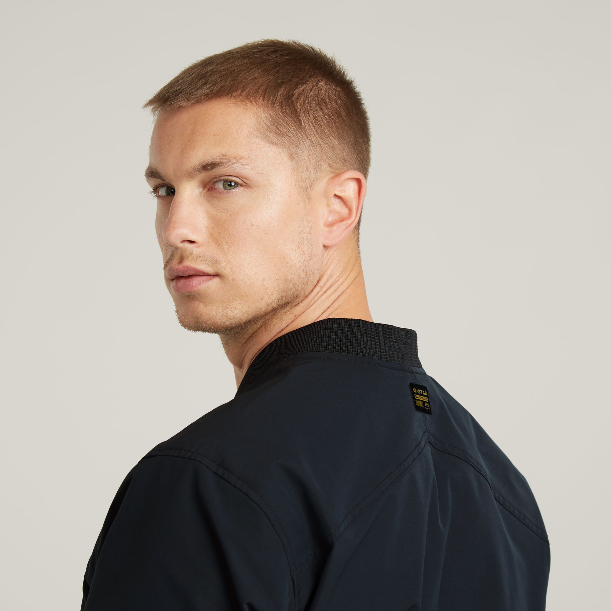 G-Star RAW Bomberjack Unpadded Donkerblauw Heren