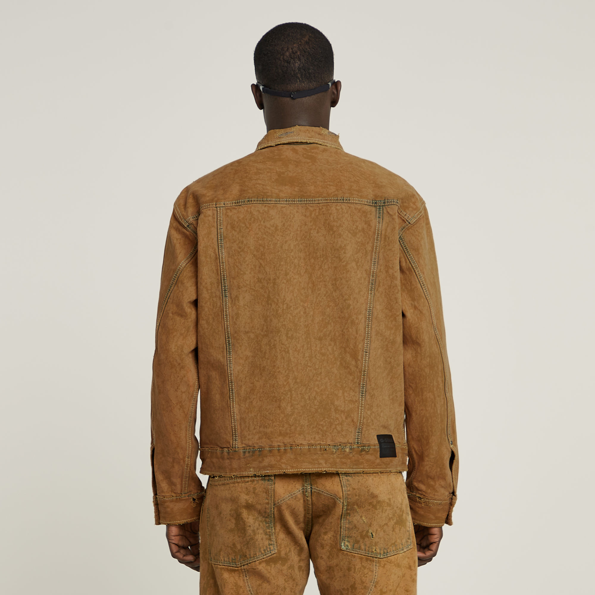 G-Star RAW Dakota Zip Jack Beige Heren