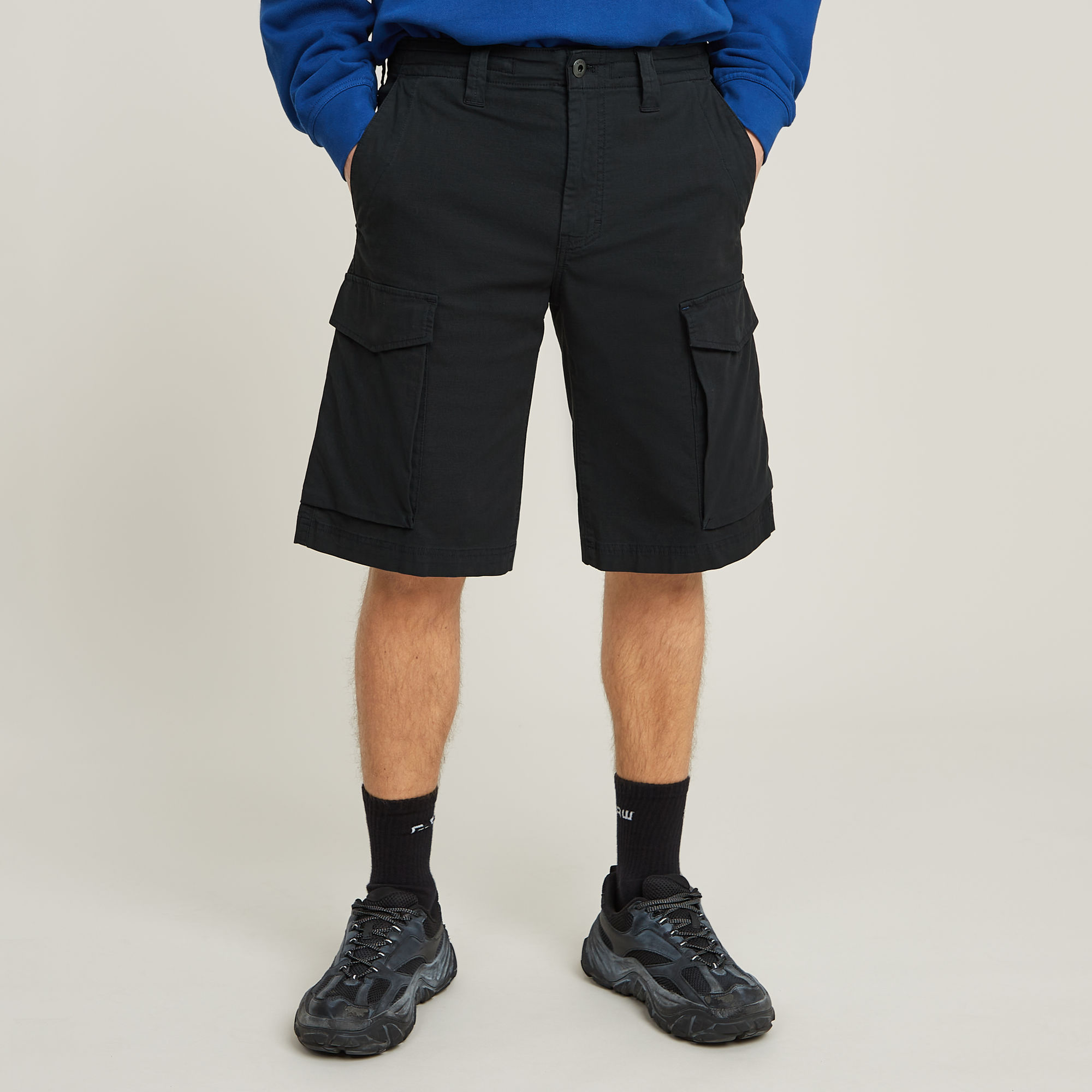 

Core Regular Cargo Shorts - Dark blue - Men