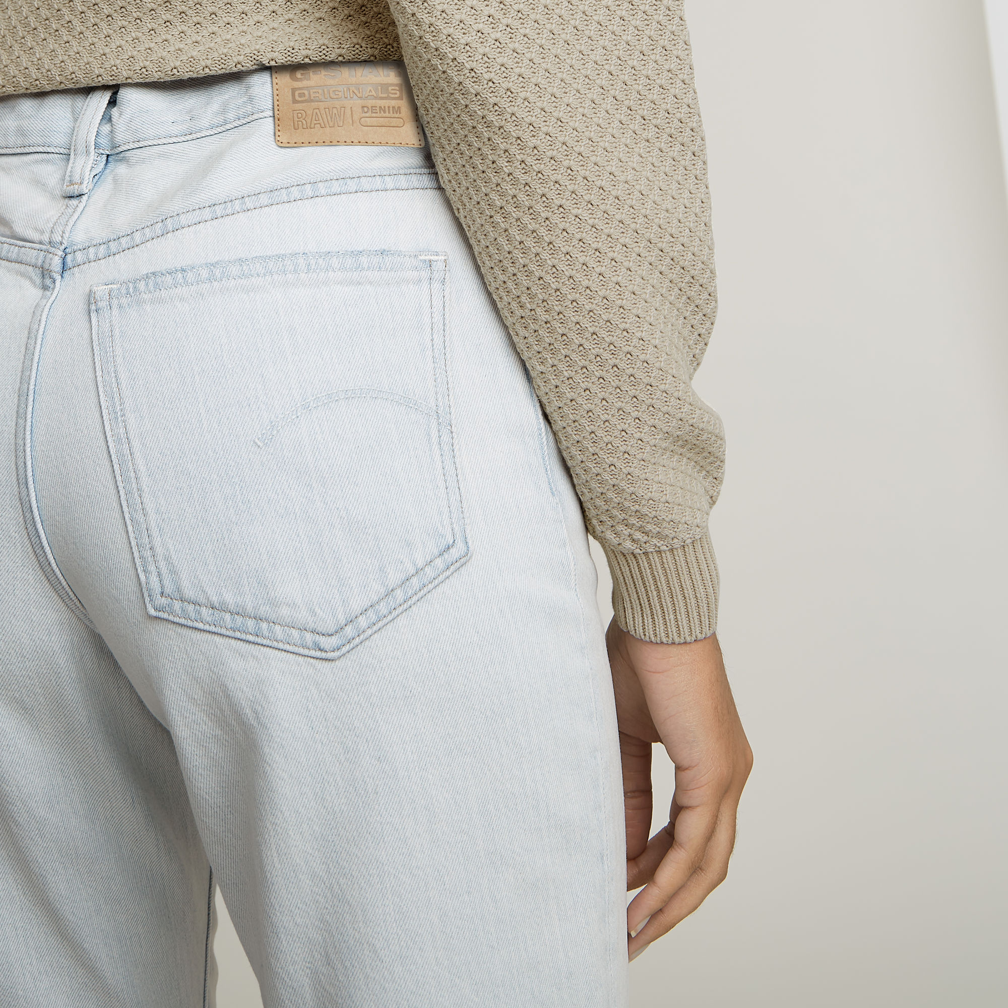 G-Star RAW Viktoria High Straight Jeans Lichtblauw Dames