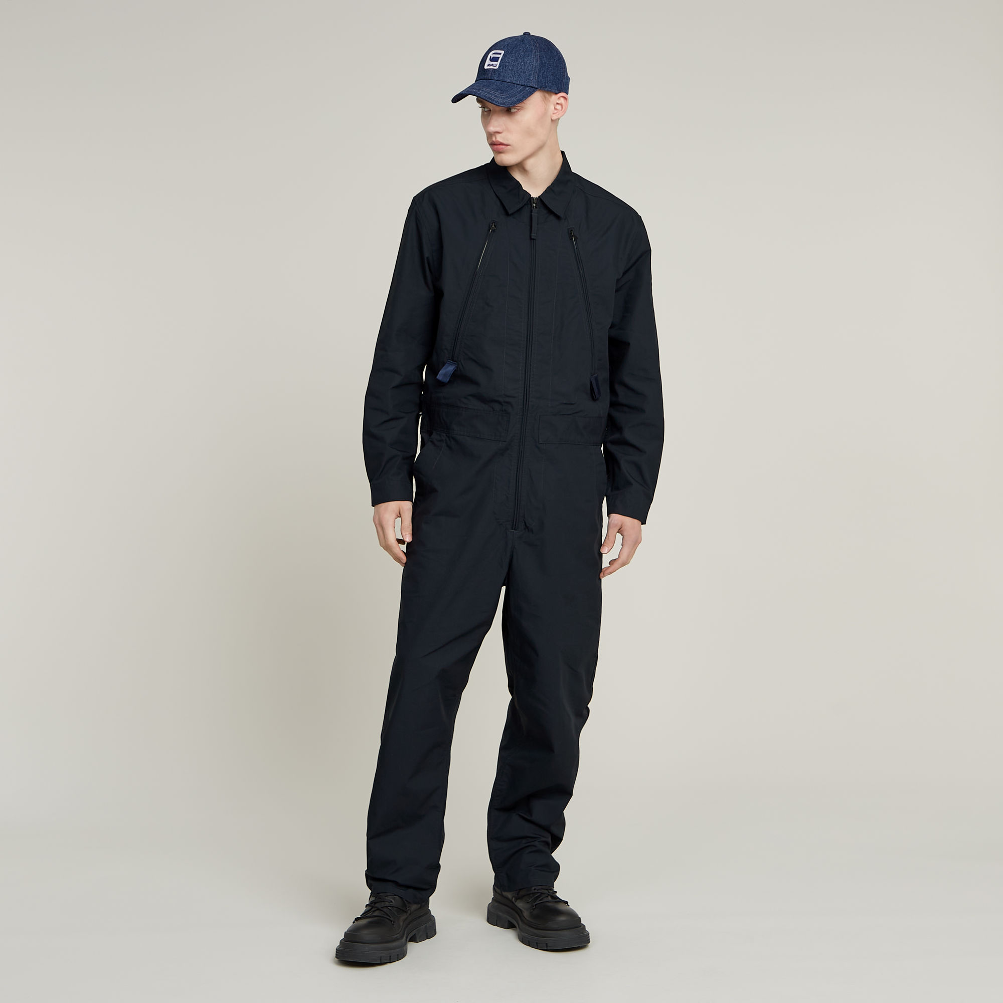 

Flight Jumpsuit - Dark blue - Men