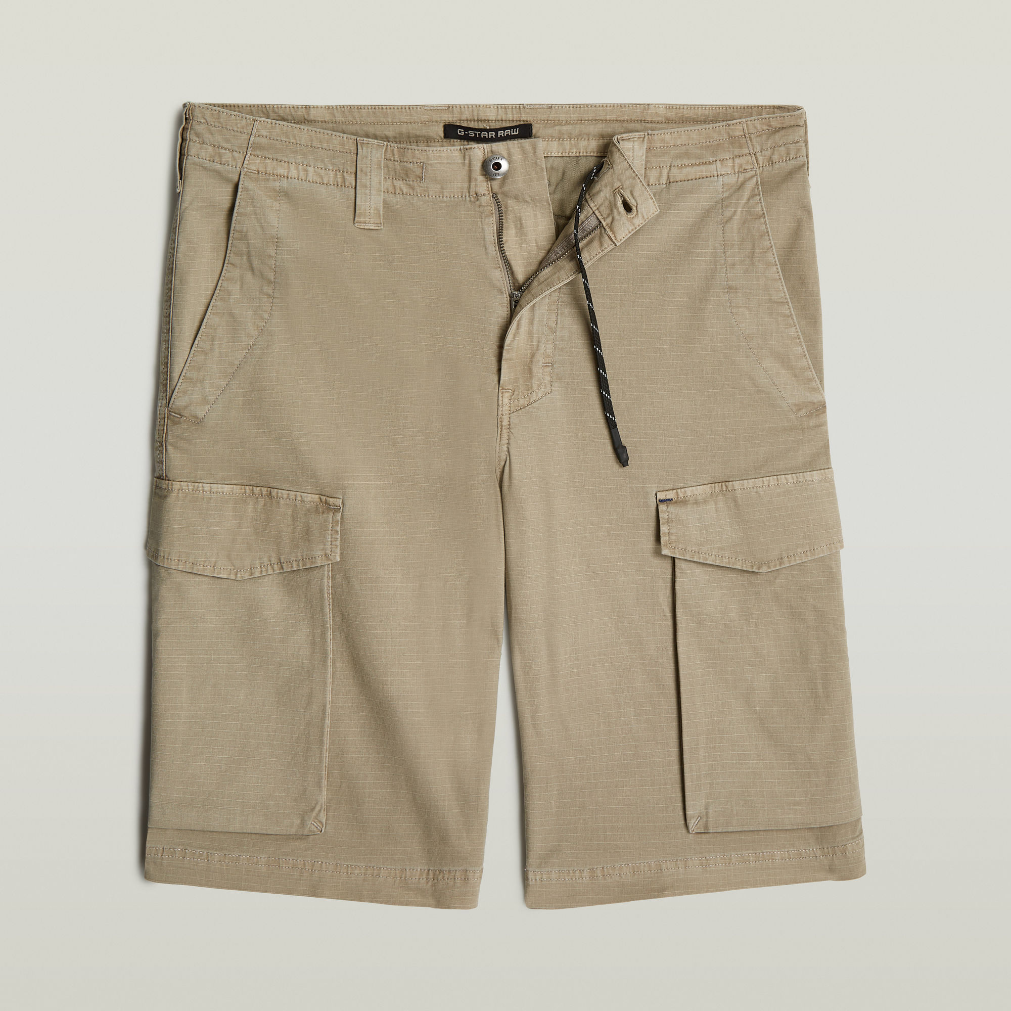 Thumbnail - Core Regular Cargo Shorts - Beige - Herren