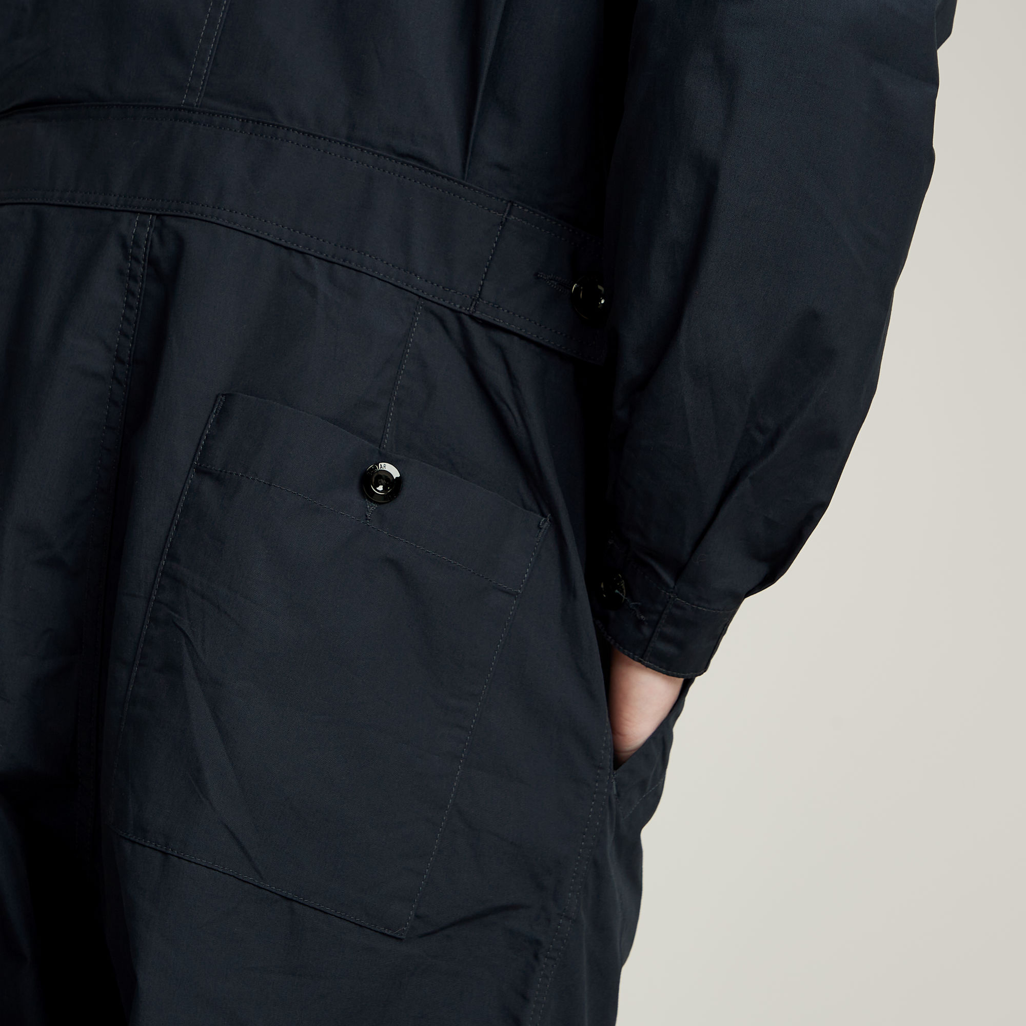 G-Star RAW Flight Jumpsuit Donkerblauw Heren