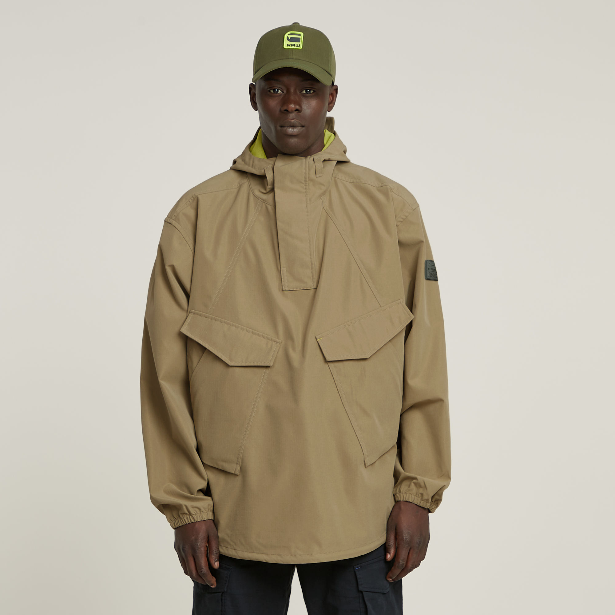 

Lichtgewicht Anorak Sporty - Groen - Heren
