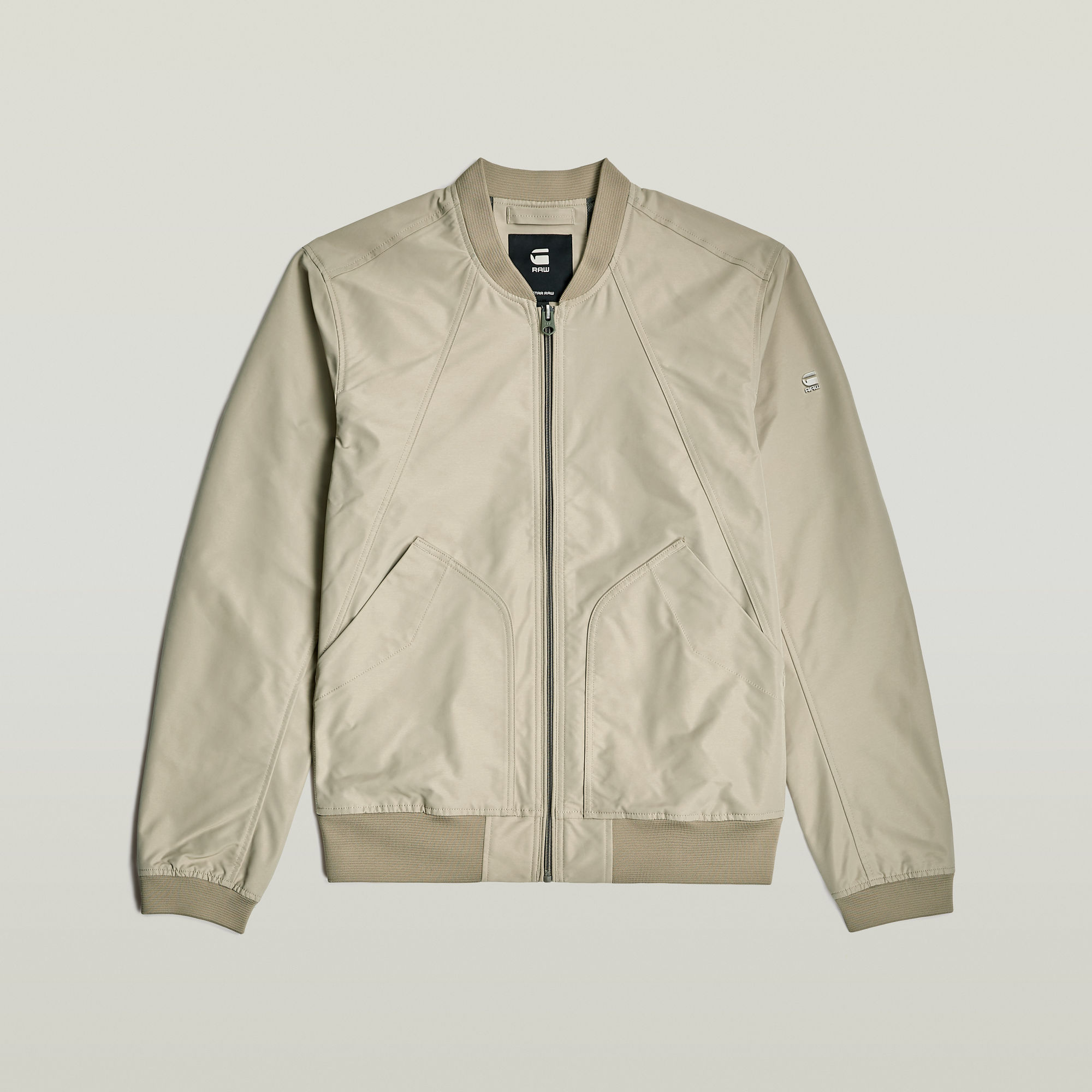 G-Star RAW Bomberjack Unpadded Beige Heren