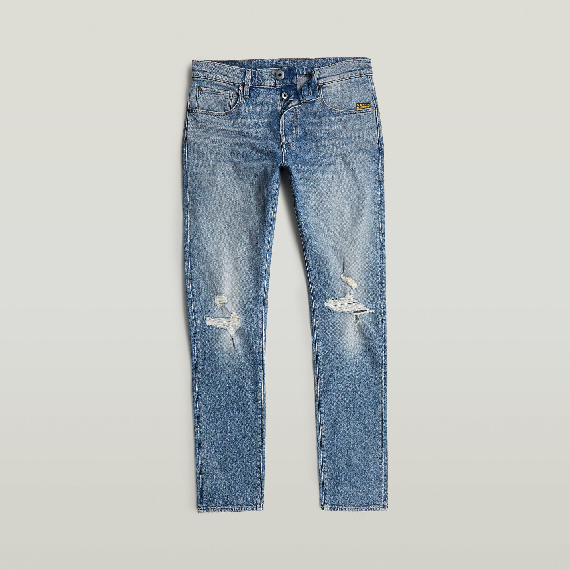 G-Star RAW 3301 Slim Jeans Midden blauw Heren