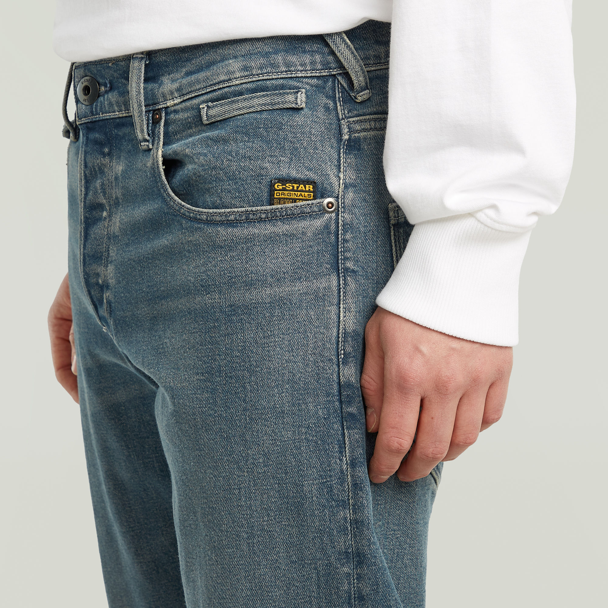 G-Star RAW Morry FWD Regular Tapered Jeans Donkerblauw Heren