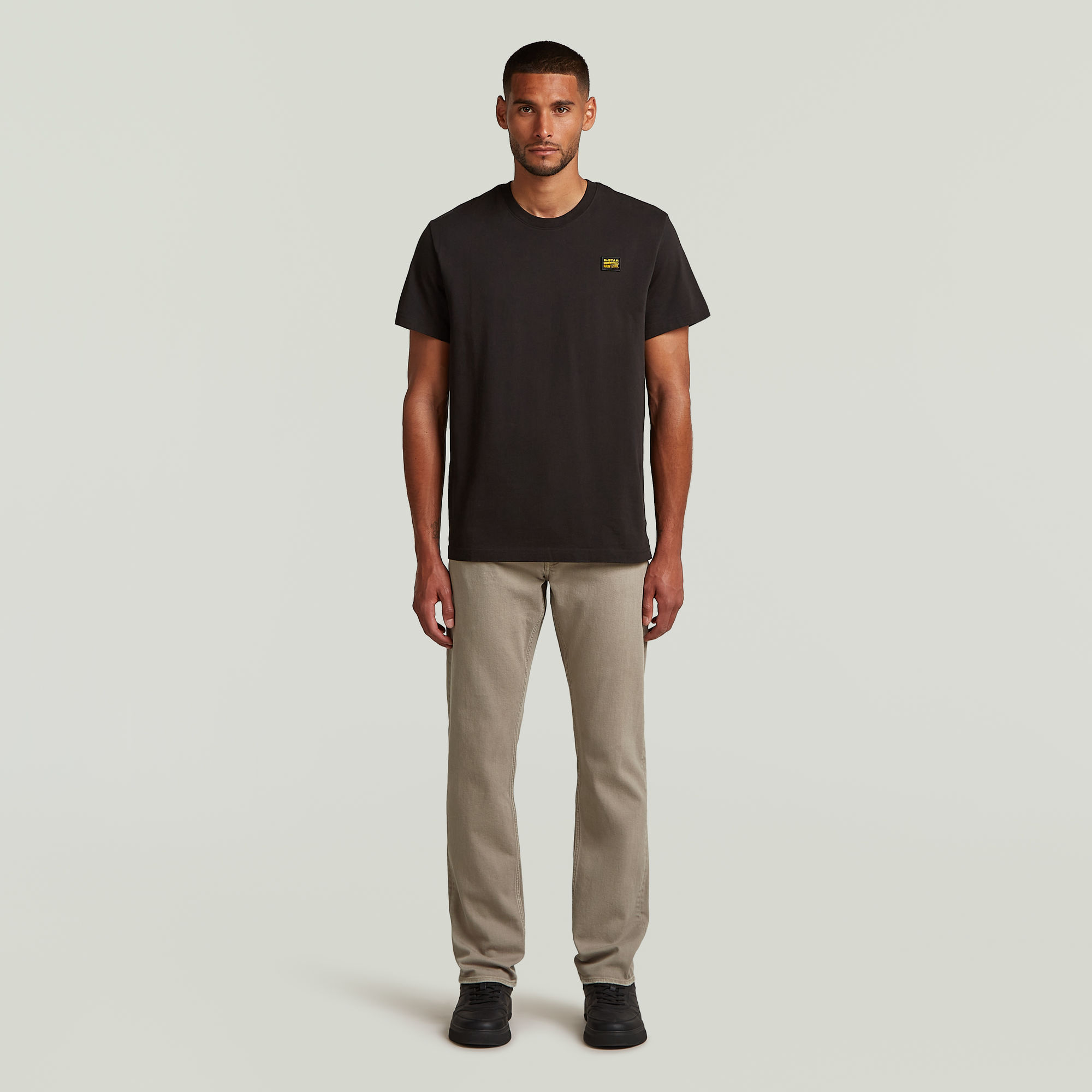 G-Star RAW Mosa Straight Jeans Grijs Heren