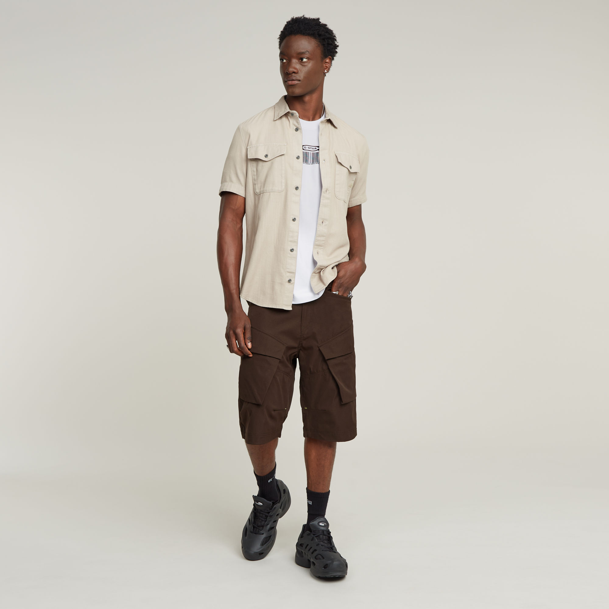G-Star RAW Toolbox Cargo Short Bruin Heren
