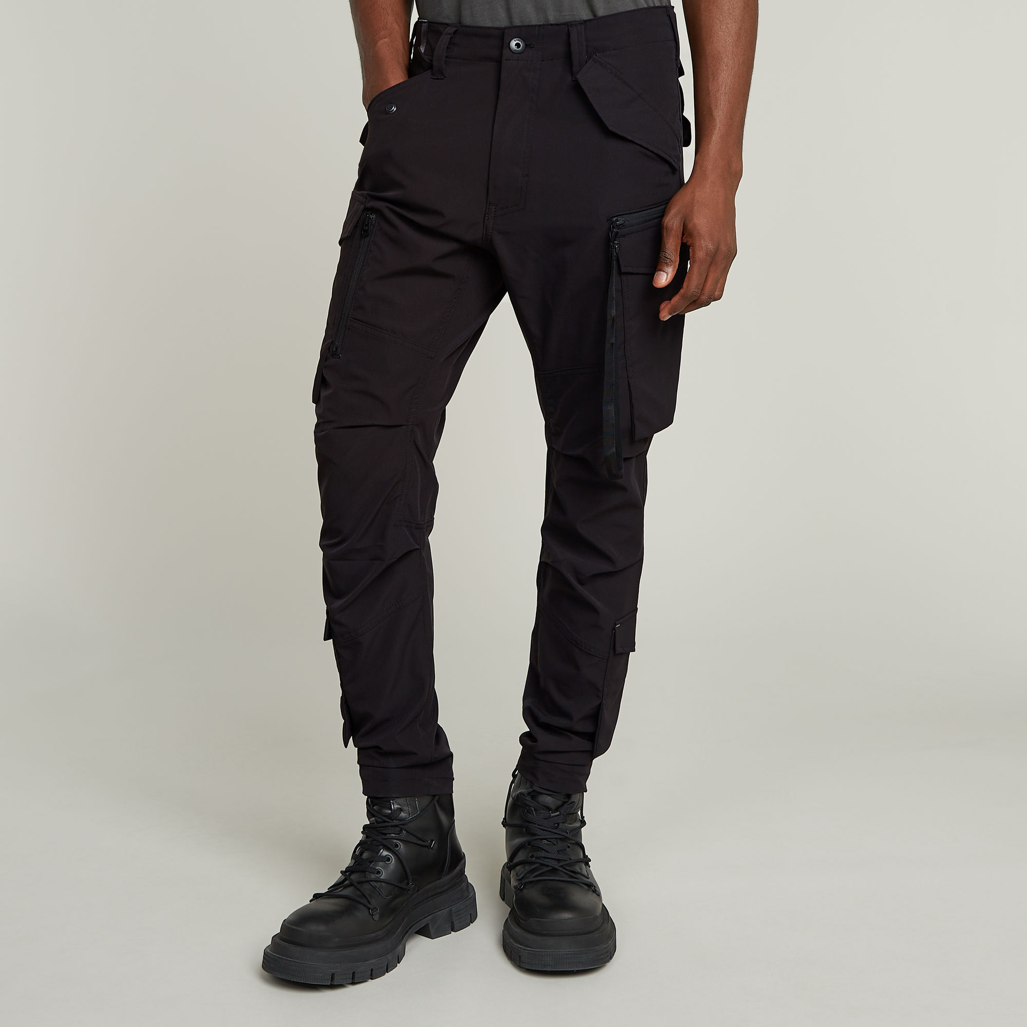 

Toolbox Skinny Cargo Pants - Black - Men